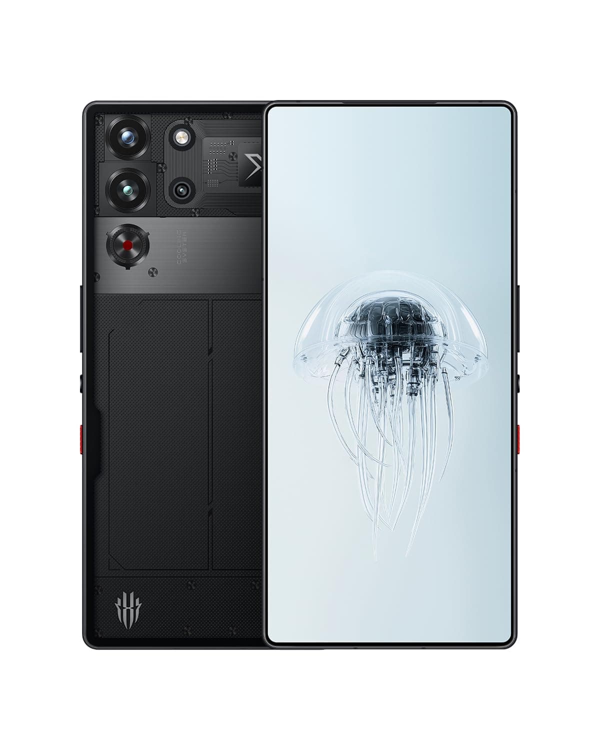 REDMAGIC 10 Pro 144Hz Gaming Phone, 5G Android Smartphone, 24GB RAM+1TB ROM, Snapdragon 8 Elite, 6.85" 1.5K AMOLED Full Screen, FHD+, 50MP Camera, Dual-Sim, Unlocked Mobile Phone Transparent