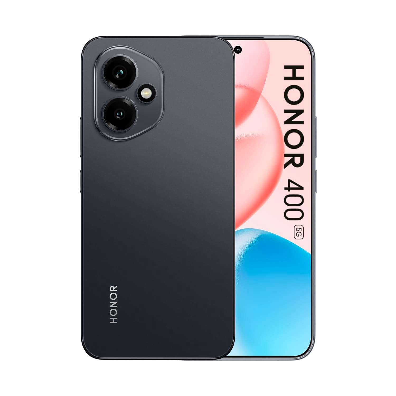 اونر هاتف ذكي 400 ثنائي شرائح الاتصال بذاكرة روم 256GB وذاكرة RAM 8GB (جي اس ام فقط | بدون سي دي ام ايه) هاتف ذكي 5G مفتوح من المصنع (اسود ميدنايت) - اصدار عالمي