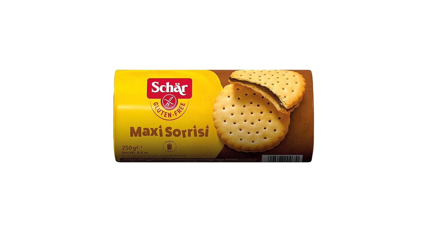 Dr. Schar Gluten-Free Maxi Sorrisi Sandwich Biscuits 250 g