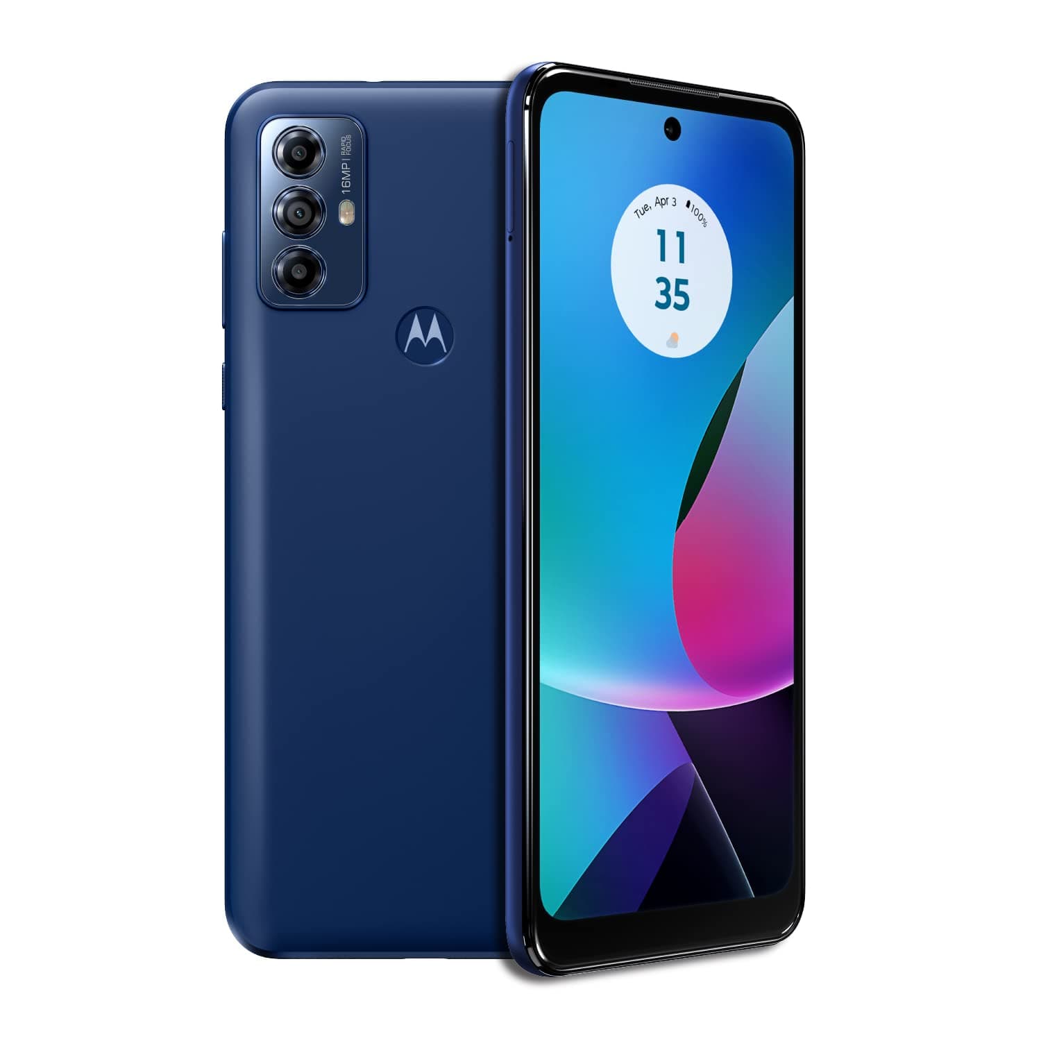 Motorola Moto G Play 2023 3-Day Battery Unlocked Made for US 3/32GB 16MP Camera Navy Blue