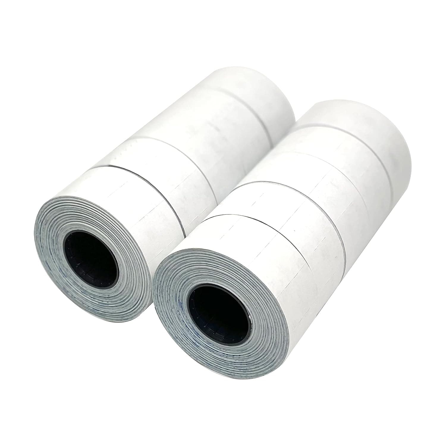 Atlas Two-line print White Pricing Labels Pack of 12 (12,000 Labels) for 2 Line Price and Date Machine.