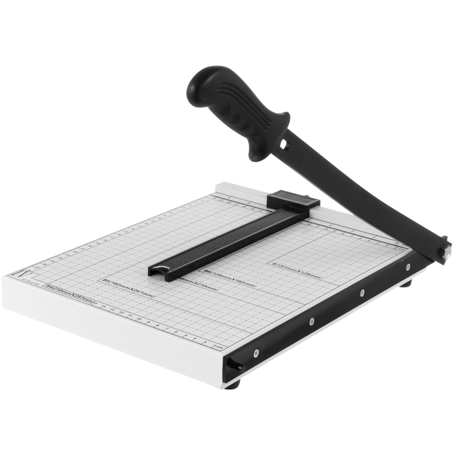 MOMENT Paper Cutter 12Inch A4-B7 Paper Cutter, Heavy Duty Paper Slicer with Guide Bar and Safety Blade Lock for Cardstock, Photo, Wide Use for Office, Home
