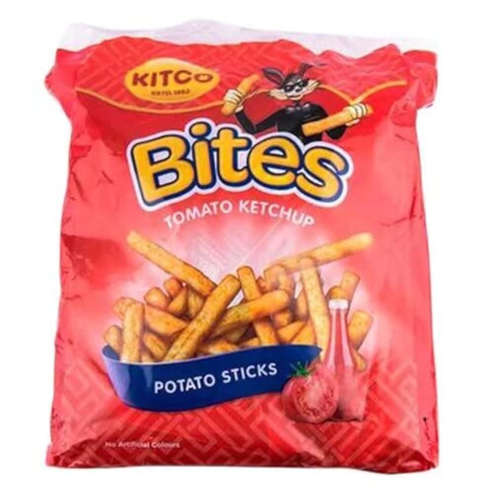Kitco Bites Tomato Ketchup Potato Sticks, 16g - Pack of 1