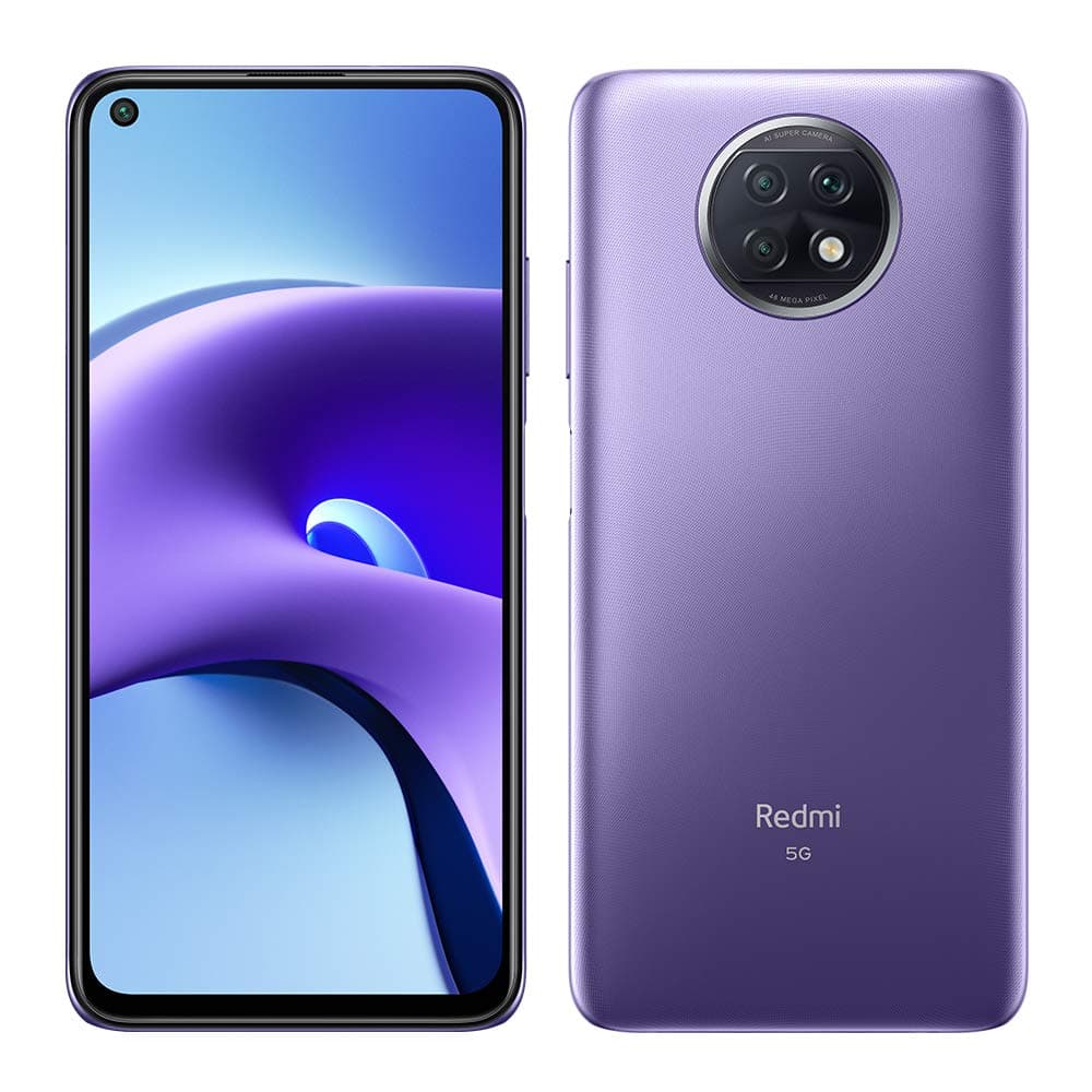 Xioami Redmi Note 9T Dual SIM Smartphone Daybreak Purple Black 4GB RAM 64GB 5G LTE