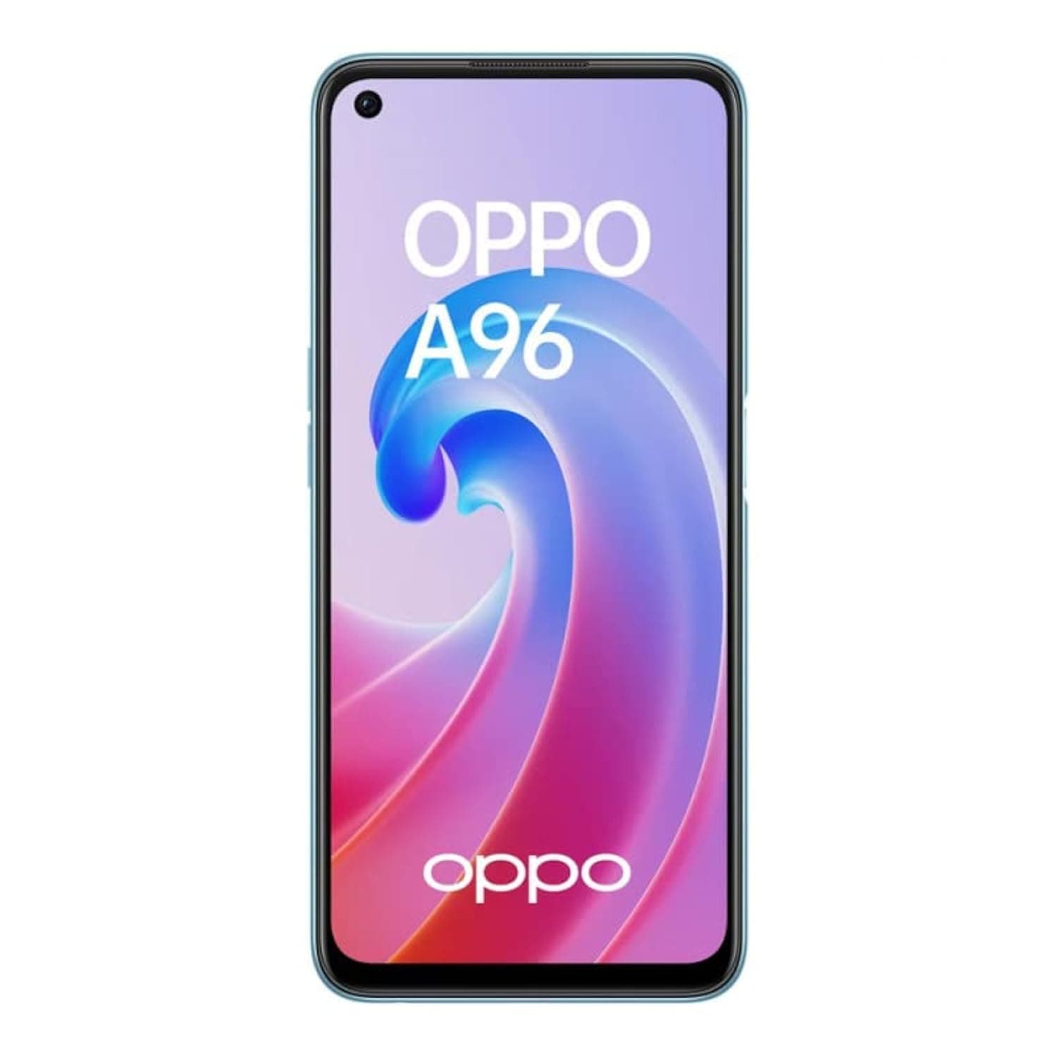 Oppo A96 Dual-SIM 128GB ROM + 6GB RAM (GSM Only | No CDMA) Factory Unlocked 4G/LTE SmartPhone (Blue) - International Version
