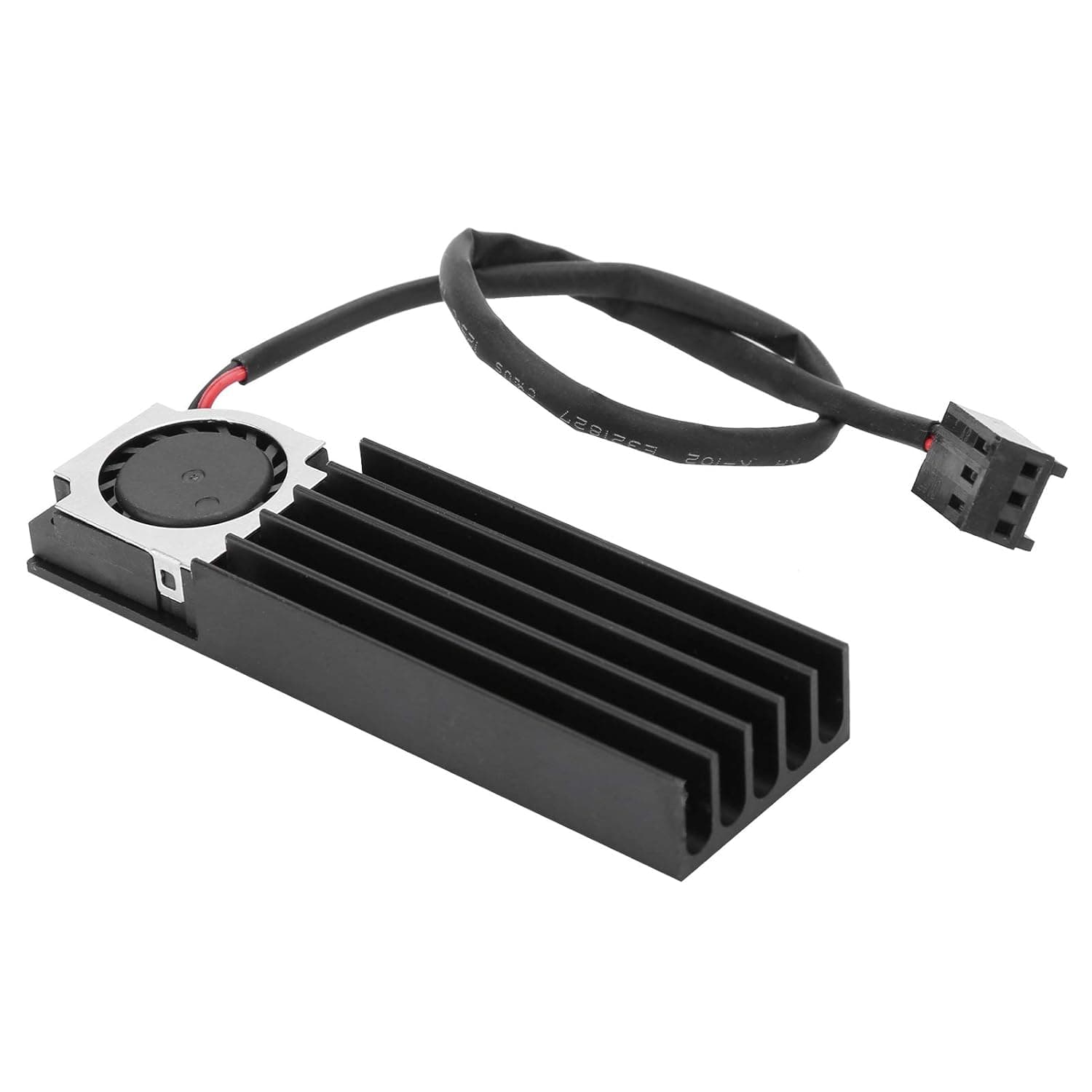 Cryfokt M.2 2280 SSD with Fan, Advanced Heat Sink for Optimal Cooling, Aluminum Design, Perfect for Gaming PCs, 1 Count