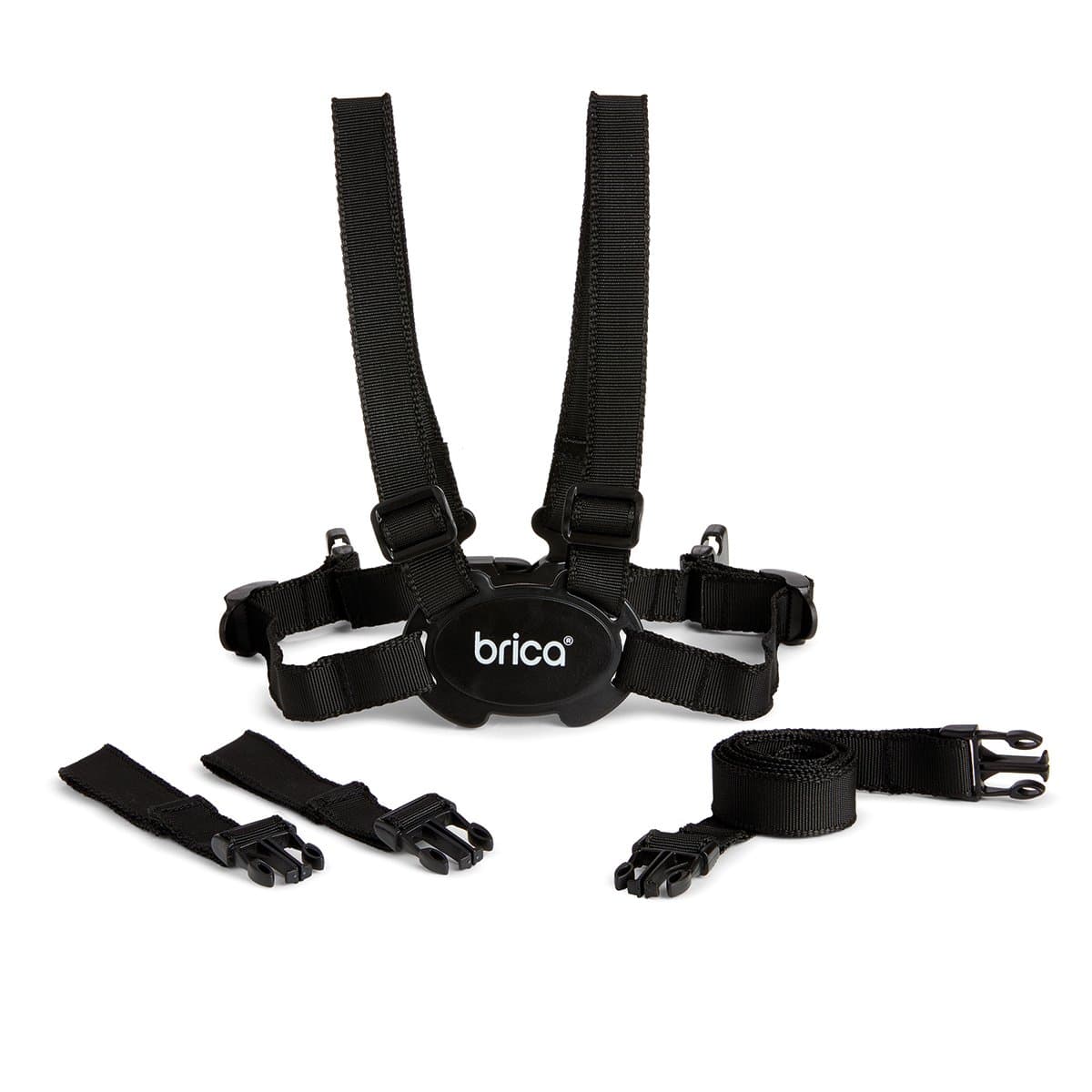 Munchkin BRI Harness & Reins,plastic clips for easy use, strong, adjustable, toddler/kids, Black