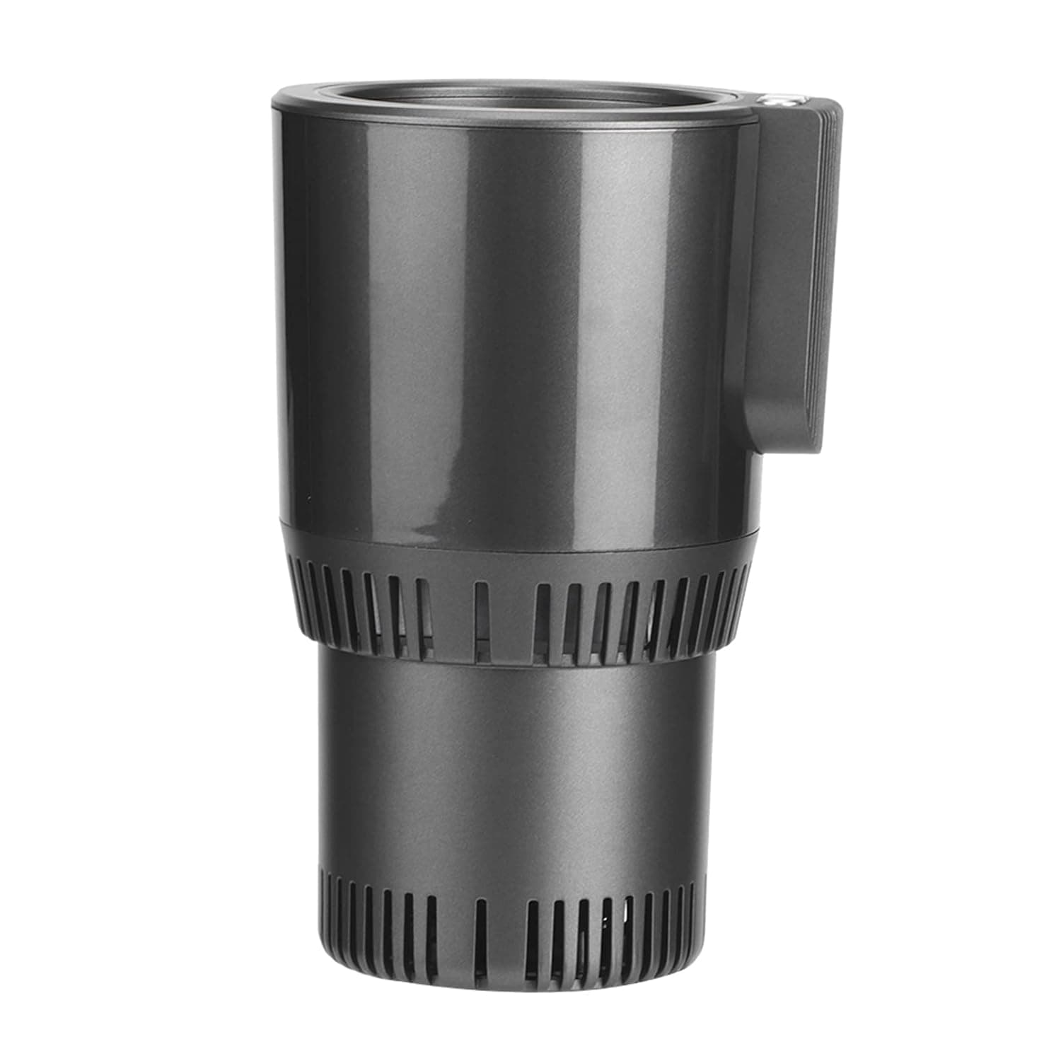 ABS Aluminum Smart Electric Car Mug Heater Cooler for Travel Home Office Use, Portable 12V Heating Cooling Cup