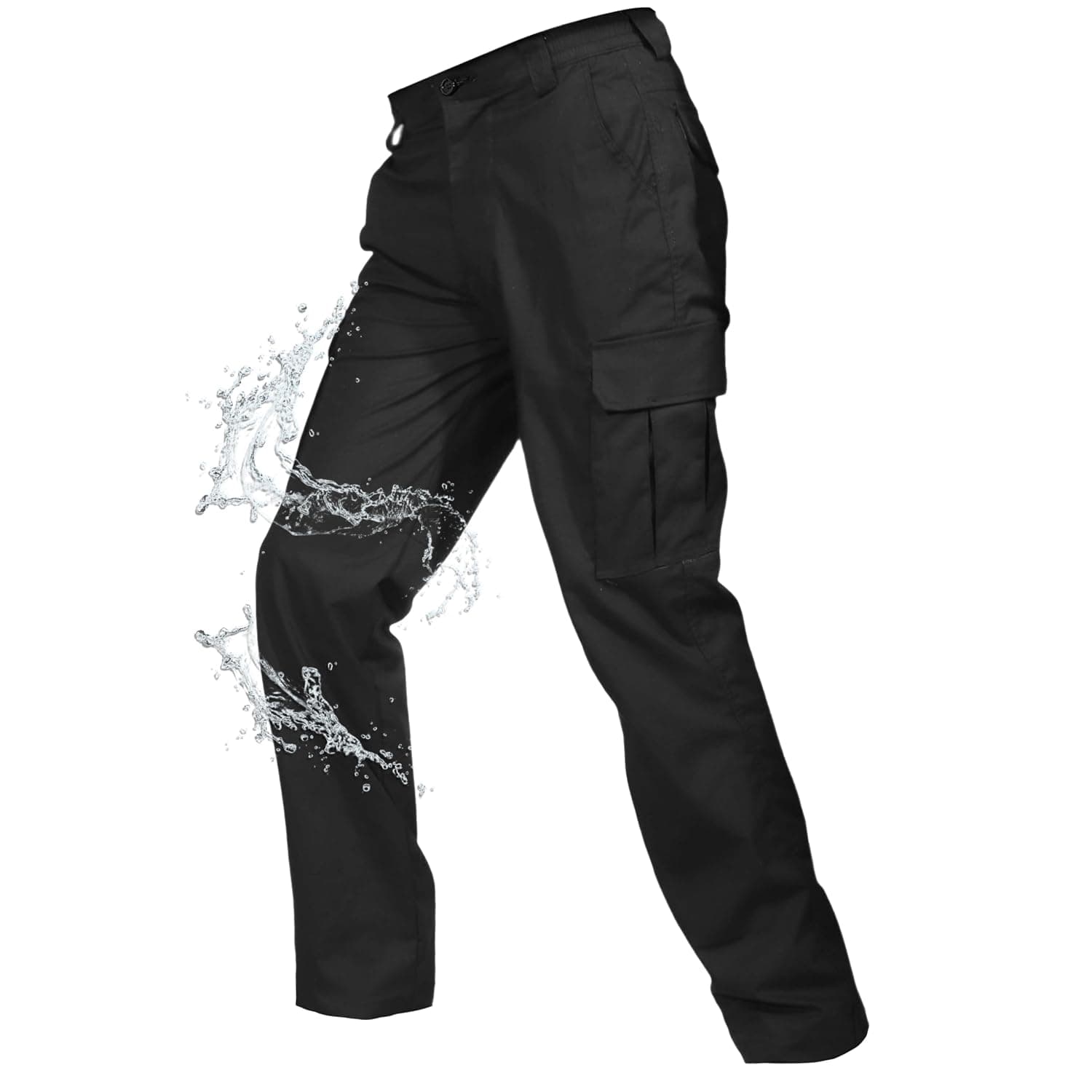 Men's Tactical Pants Water Resistant Cargo Pants Outdoor Work Hiking Pants