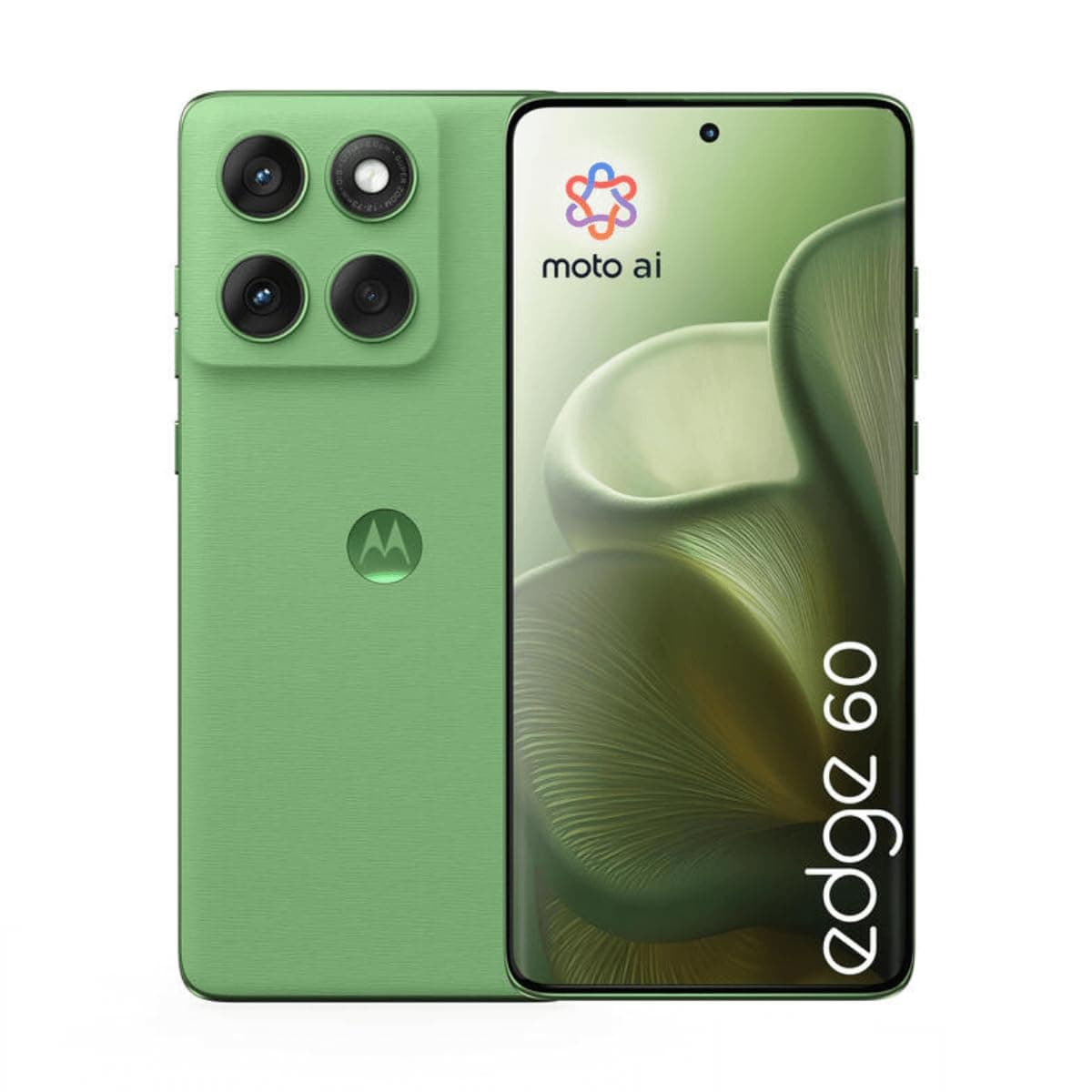 Motorola Edge 60 Dual-SIM 256GB ROM + 12GB RAM (GSM Only | No CDMA) Factory Unlocked 5G Smartphone (Pantone Shamrock) - International Version
