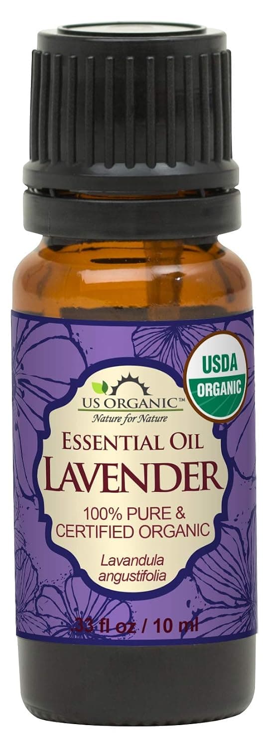 US Organic 100% Pure Lavender Essential Oil (Bulgarian) - USDA Certified Organic - Sourced from Bulgaria Directly - 10 ml - w/Improved caps and droppers (More Size Variations Available)