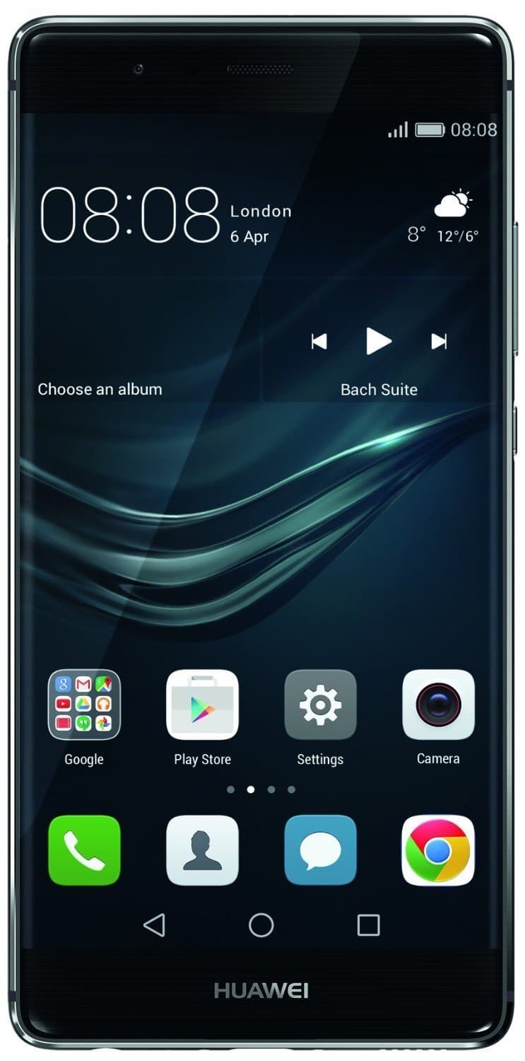 Huawei P9 EVA-L09 32GB Single-SIM Android Smartphone - (GSM Only, No CDMA) Factory Unlocked - International Version with No Warranty (Titanium Grey)
