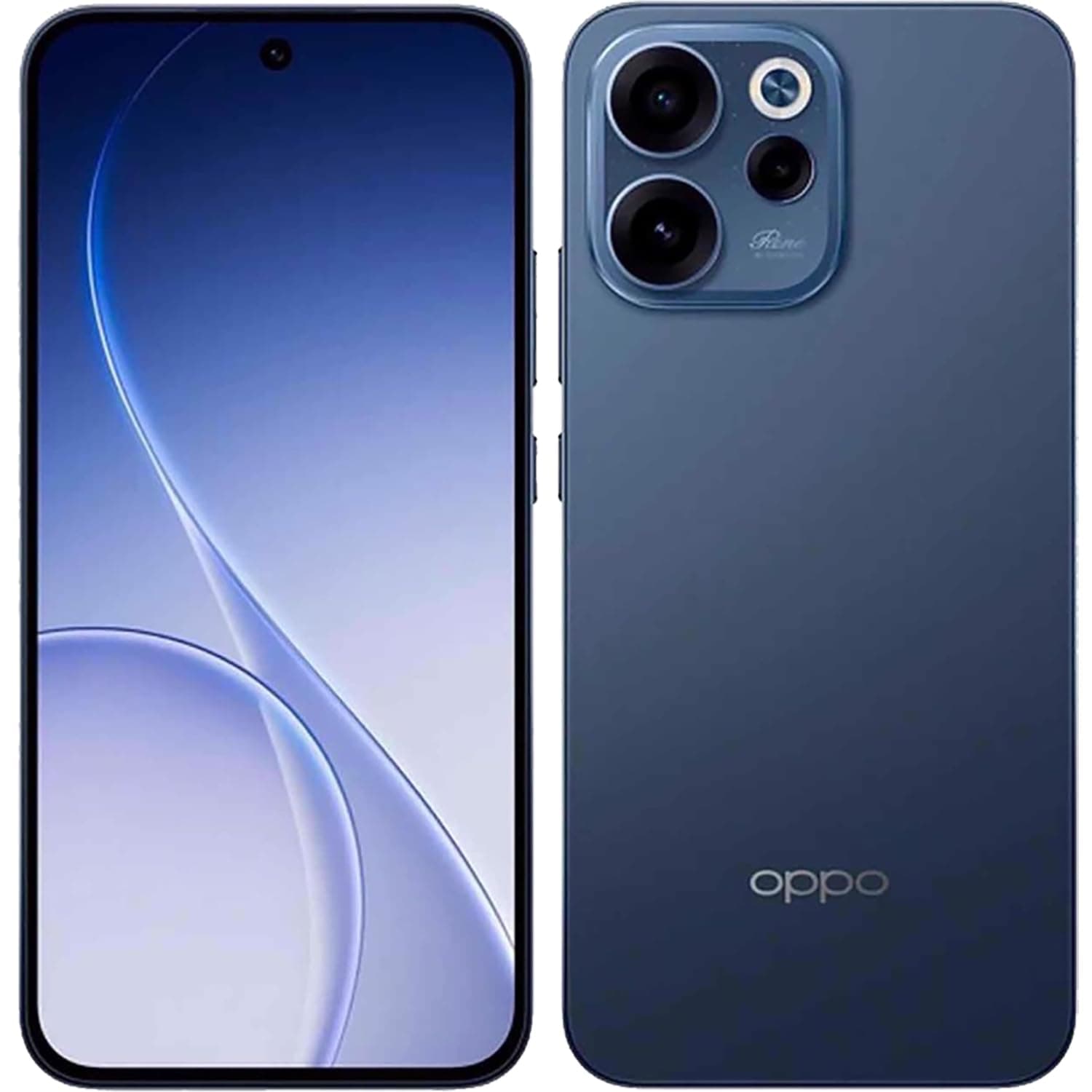 OPPO Reno15 FS Dual-SIM 512GB ROM + 8GB RAM (GSM Only | No CDMA) Factory Unlocked 5G Smartphone (Navy Blue) - International Version