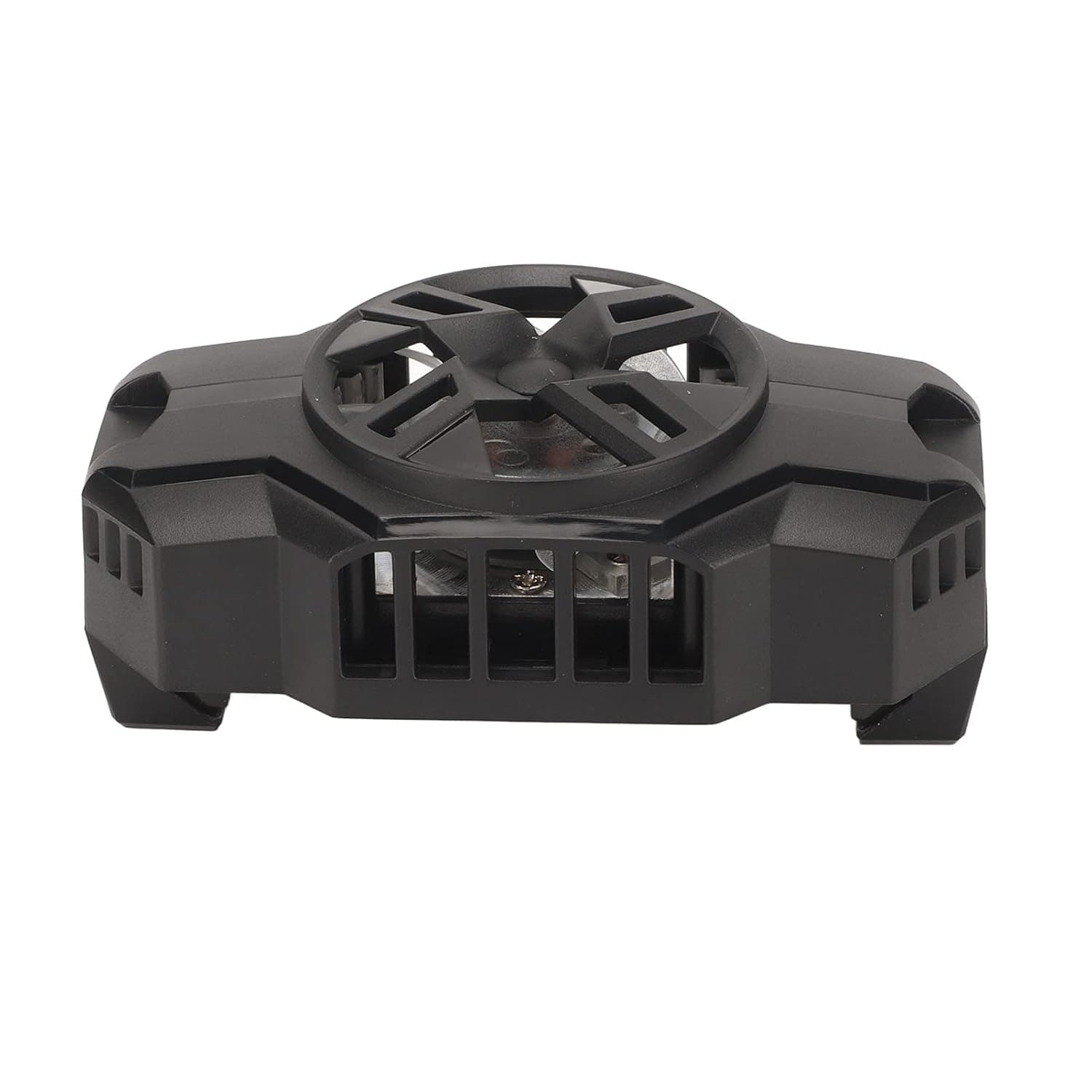 Cryfokt Precise Phone Cooling Fan Efficient Semiconductor Cooler for Mobile Gaming, Compatible with 2.7-3.5in Wide Cell Phones (Charming Black)