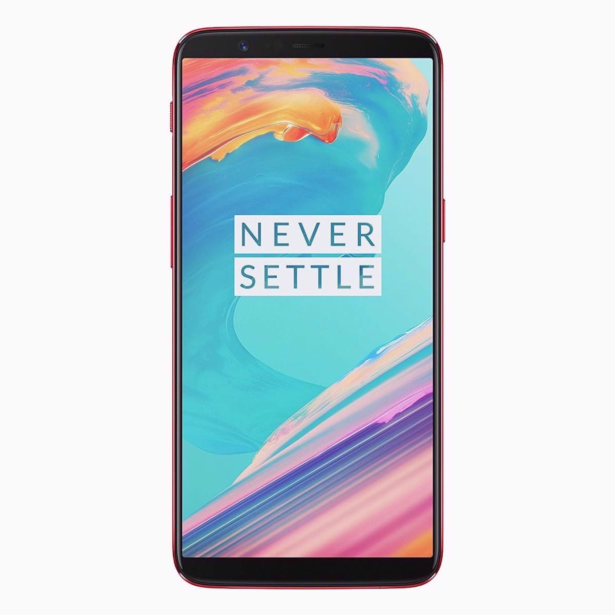 OnePlus 5T DUAL-SIM 128GB ROM + 8GB RAM (GSM | CDMA) Factory Unlocked 4G/LTE Smartphone (Lava Red) - International Version