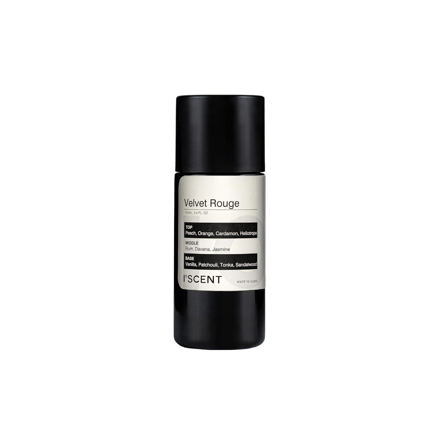 ISCENT | Velvet Rouge Oil Refill for Ensō Diffuser – 100ml Sensual, Gourmand Scent with Peach, Orange, Cardamom, Heliotrope, Rum, Davana, Jasmine, Vanilla, Patchouli, Tonka & Sandalwood | Indulge Your