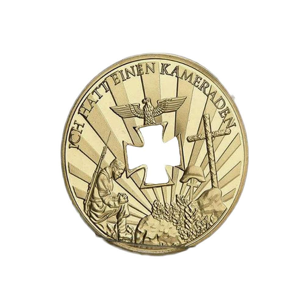 Russia,Germany,1914,Commemorative Coin,Challenge,Collection,World War,Hobby,Hollow,Coin,Insignia,40Mm Gift/Golden / 2pcs