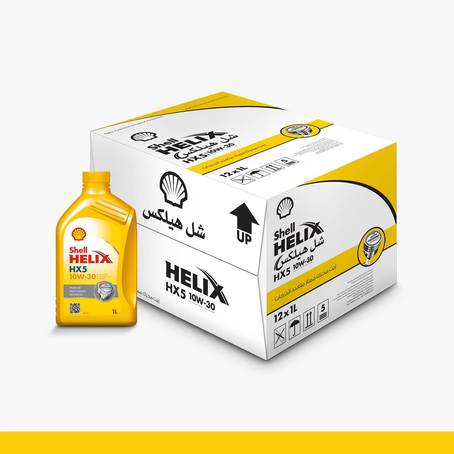 Shell Helix HX5 10W-30 -Carton (1Liter x 12 pcs)