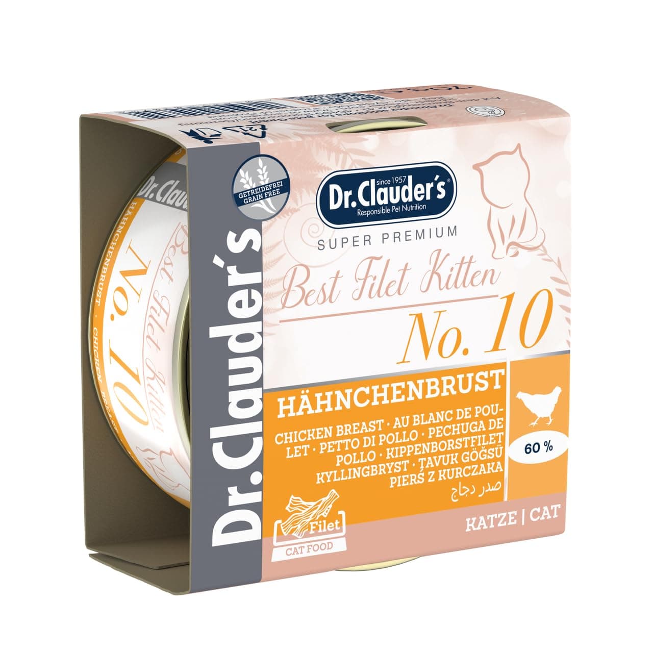 Dr. Clauder's Kitten Wet Food Chicken 70g
