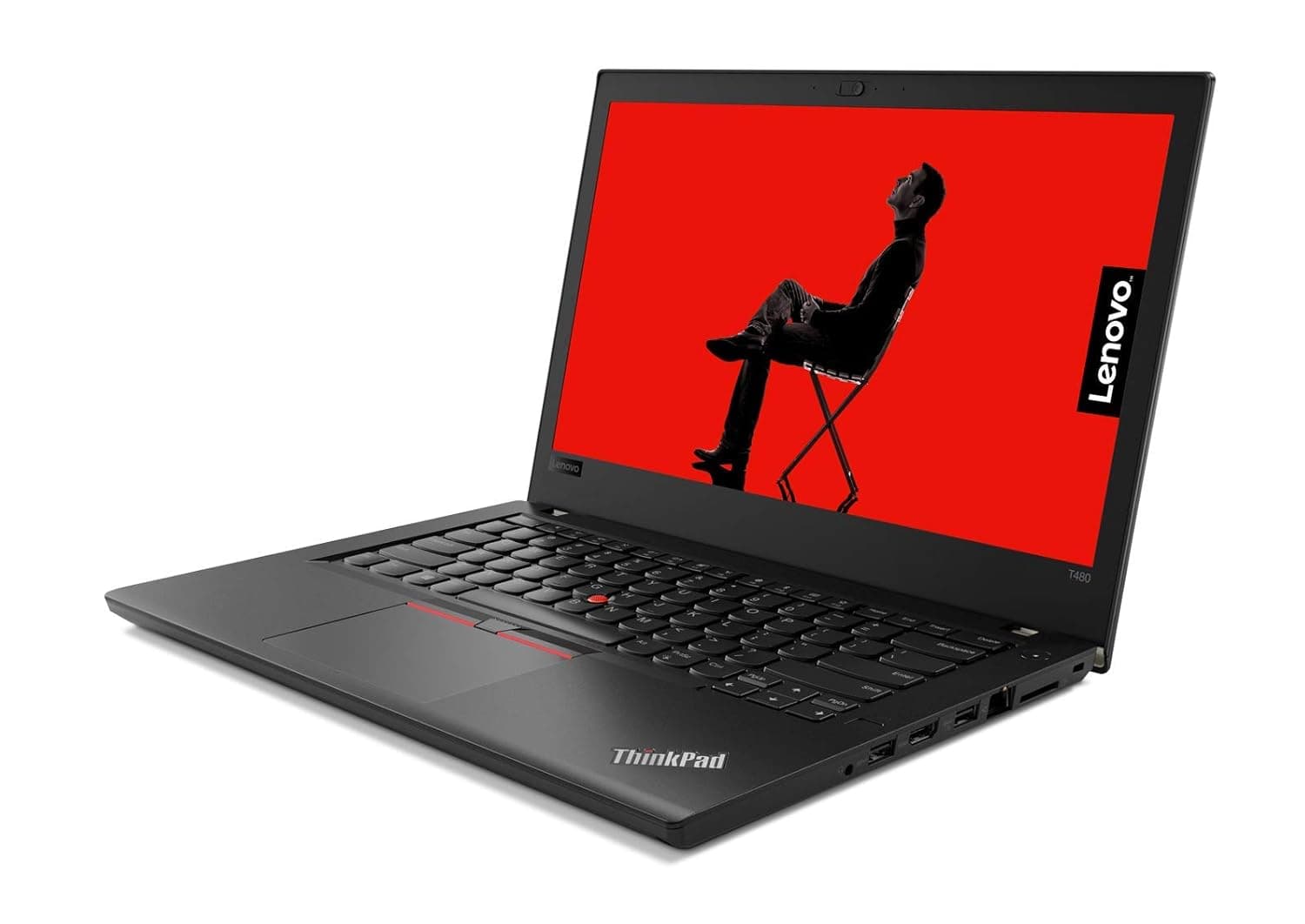 Lenovo ThinkPad T480 14" 1920x1080 Full HD Intel Core i5 256GB SSD 16GB HDD Memory Windows 11 Pro Webcam Professional Keyboard Lighting Laptop (Refurbished) (Renewed)
