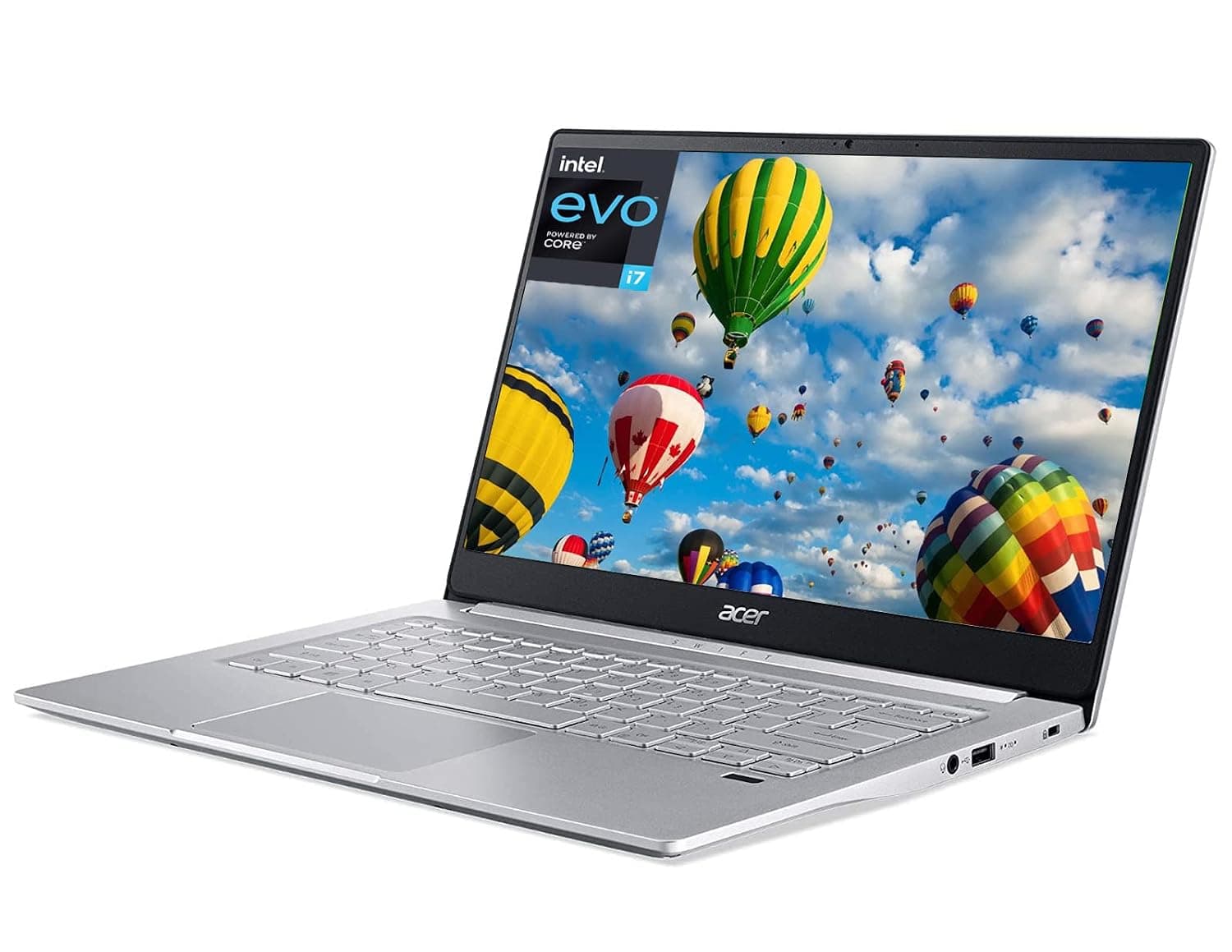 Acer 2022 Swift 3 Thin & Light Business Laptop 14" FHD IPS Display, Intel Core Evo i7-1165G7 Up to 4.7Ghz, 8GB RAM 512GB SSD, Intel Iris Xe Graphics, Fingerprint Reader, Backlit Keyboard, Win10