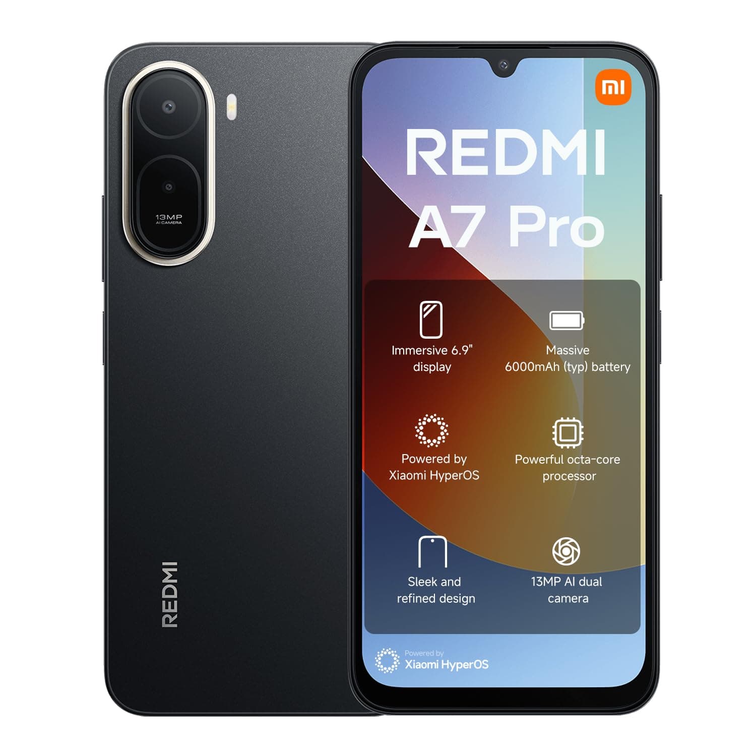 Redmi A7 Pro Black 4G RAM 128G ROM