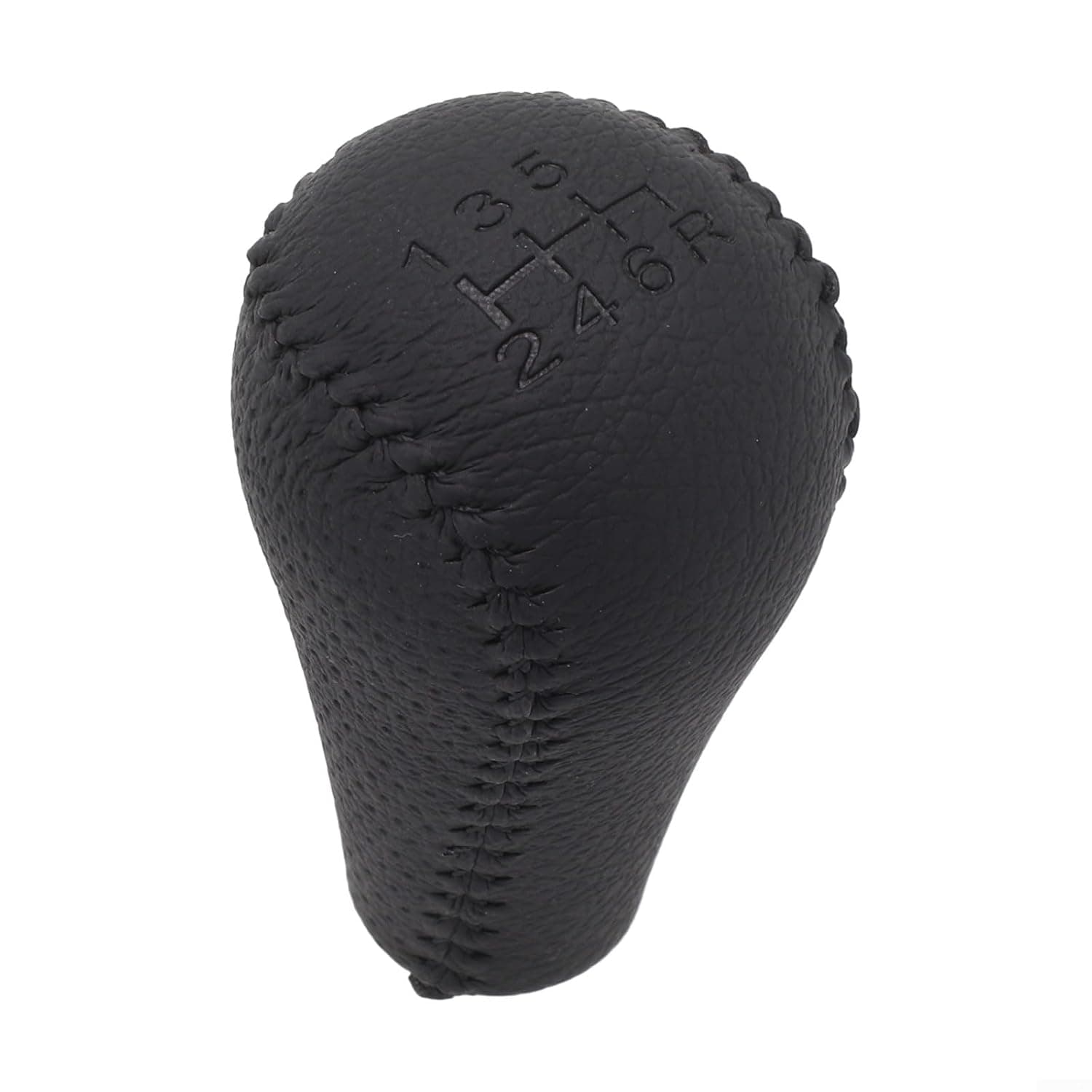 Shifter Knob 6 Speed Leather Manual Gear Shift Knob Replacement for Nissan for Navara D40 for Frontier 2005-2015, Manual Stick Shifting Knobs Replace for Car Transport Vehicles
