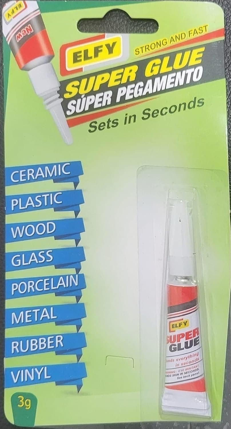 Elfy Super Glue Adhesive 3gm