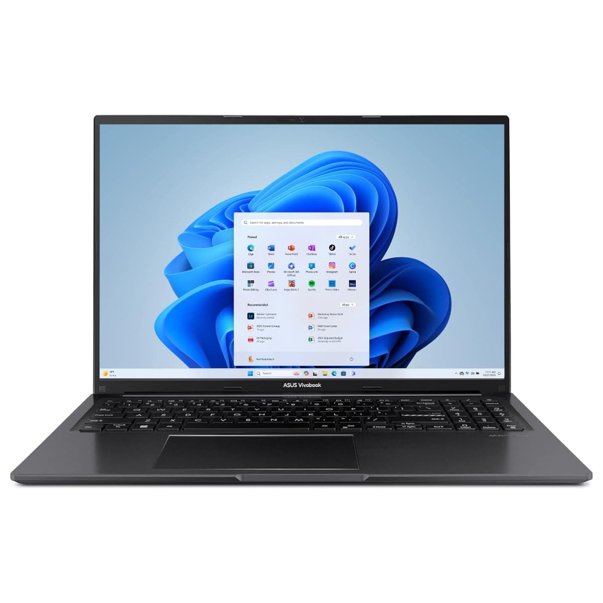 ASUS Vivobook 16 Laptop, 16” WUXGA (1920 x 1200) 16:10 Display, Intel Core i7-13700H CPU, Intel Iris Xᵉ Graphics, 8GB RAM, 1TB SSD, Windows 11 Home, Indie Black, F1605VA-DS74