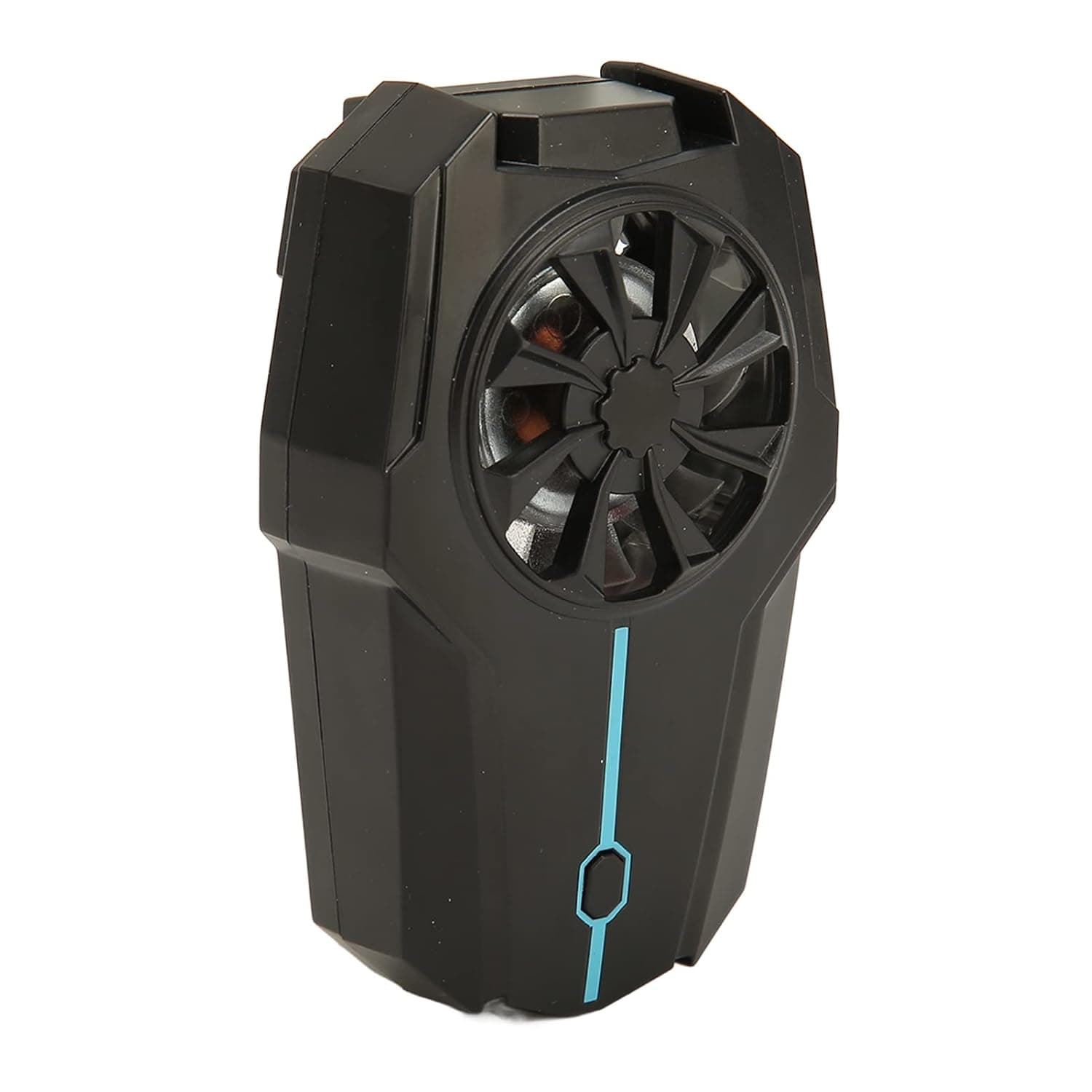 Asixxsix Phone Cooler, Three Gear Wind Super Silent Cell Phone Cooling Fan, Mobile with Built-in 500mAh Battery for Gaming Watching Videos Universal Use