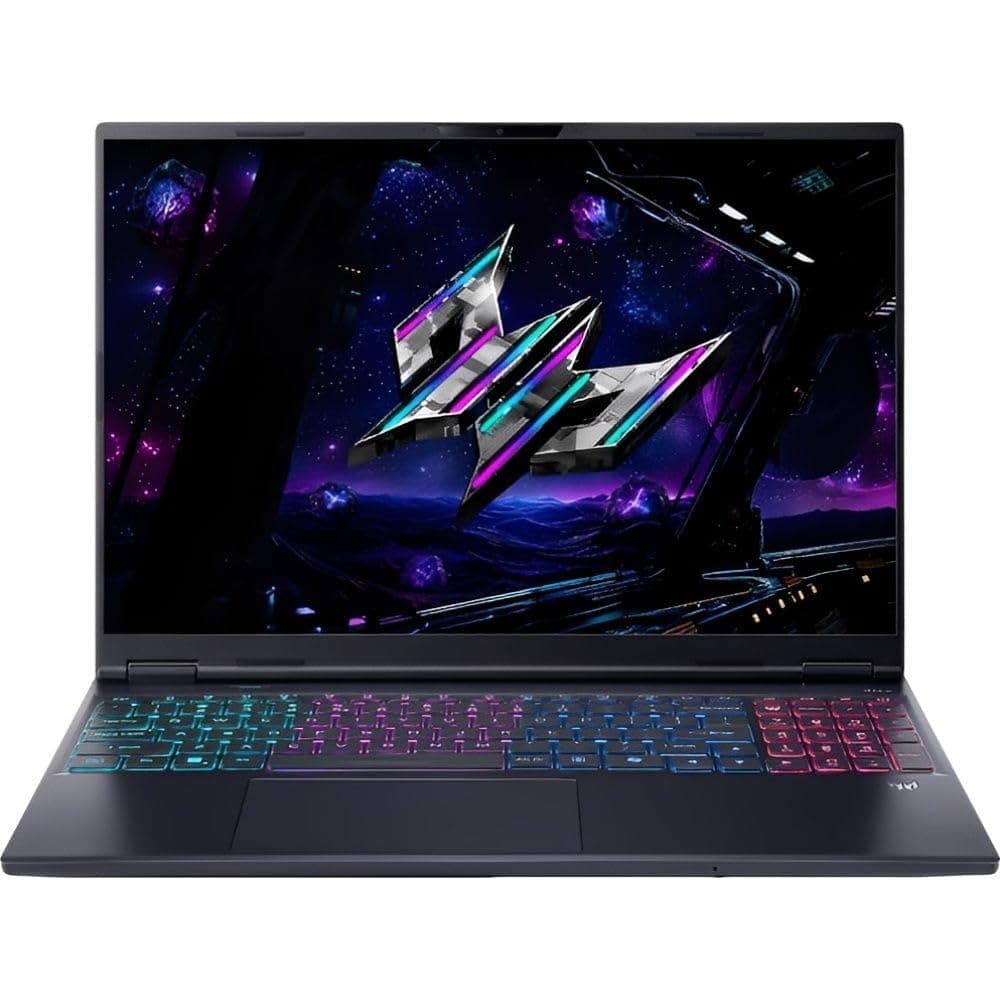 Acer Predator Helios Neo 16S, Intel Core Ultra 9 16" OLED Gamer Laptop, RTX 5060 8GB, 16GB RAM, 1TB SSD, Windows 11, Obsidian Black