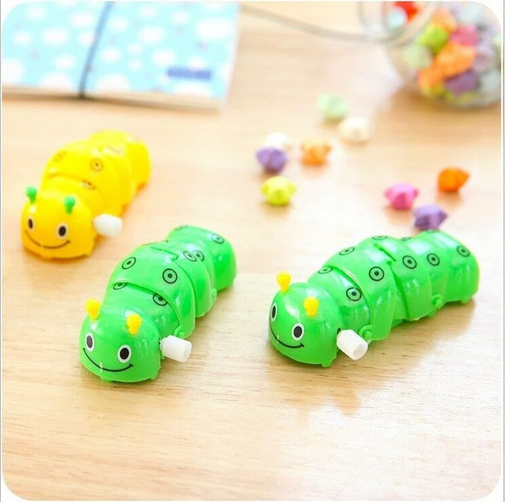 1pc Cute Infant Baby Kids Animal Caterpillar Tortoise Turtle Clockwork Wind-Up Toys (Caterpillar)