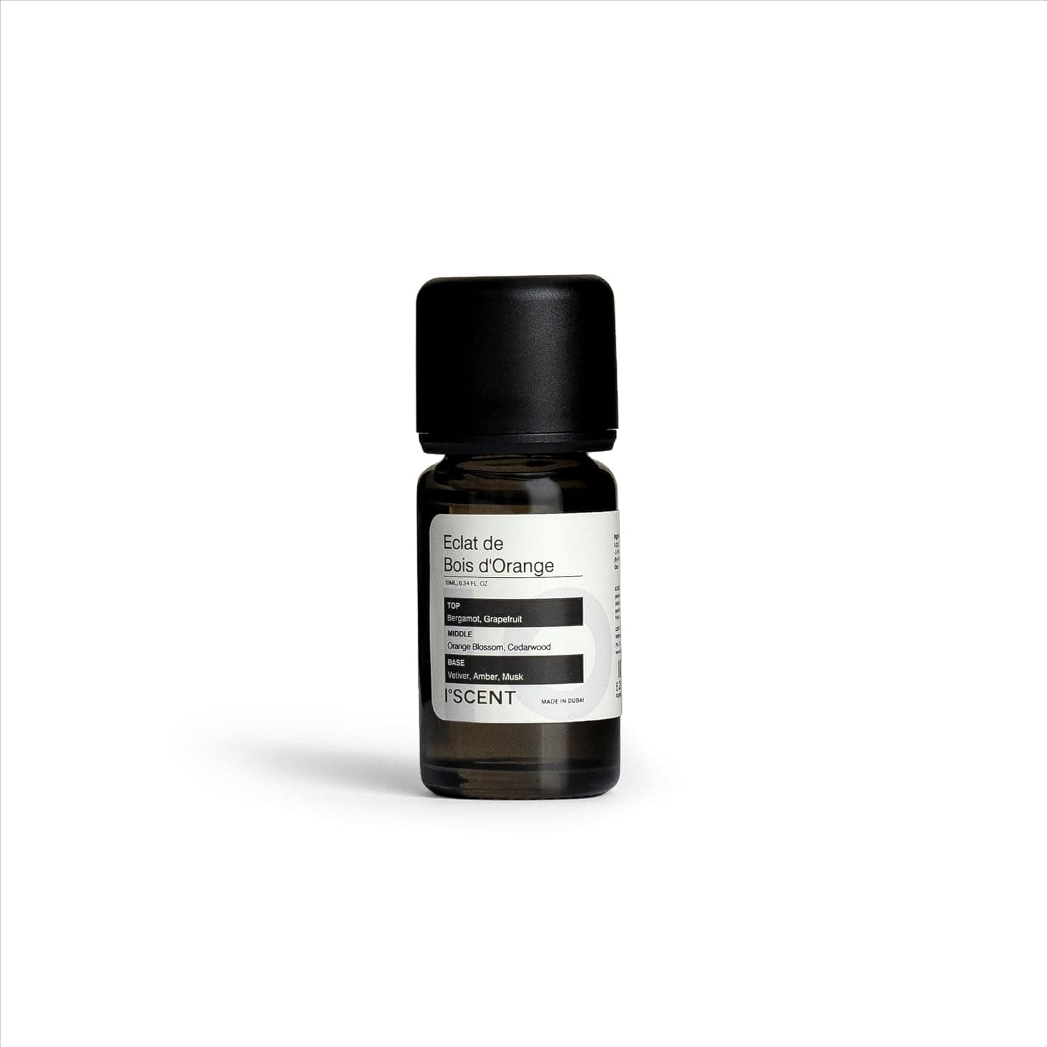 ISCENT | Éclat de Bois d’Orange – Fragrance Oil Refill for Ensō Mini Diffuser 10ml | Bergamot, Grapefruit, Orange Blossom, Cedarwood & Amber for Home & Car | Citrus Freshness & Elegant Woods