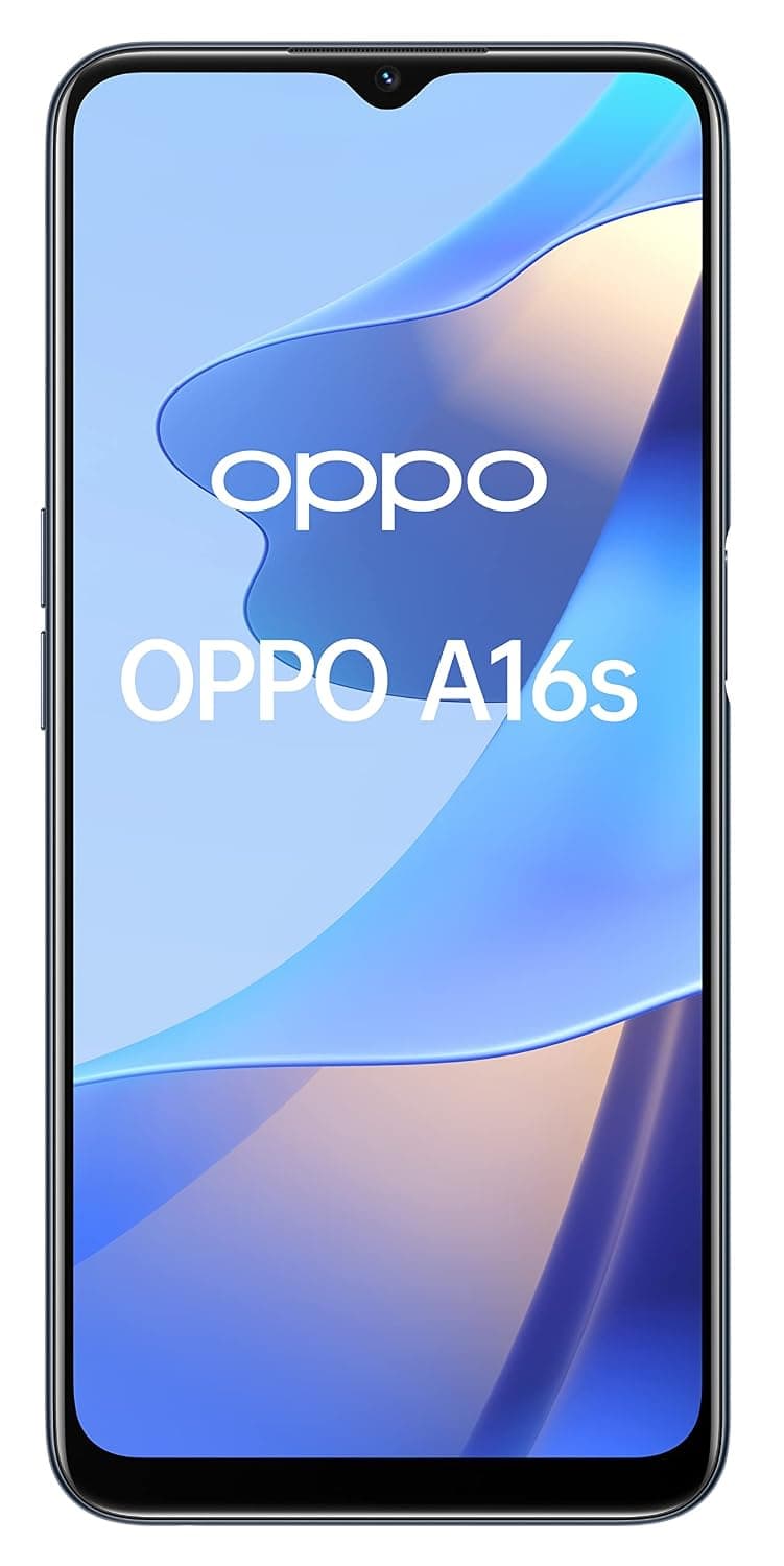 Oppo A16s Dual-SIM 64GB ROM + 4GB RAM (GSM Only | No CDMA) Factory Unlocked 4G/LTE Smartphone (Black) - International Version