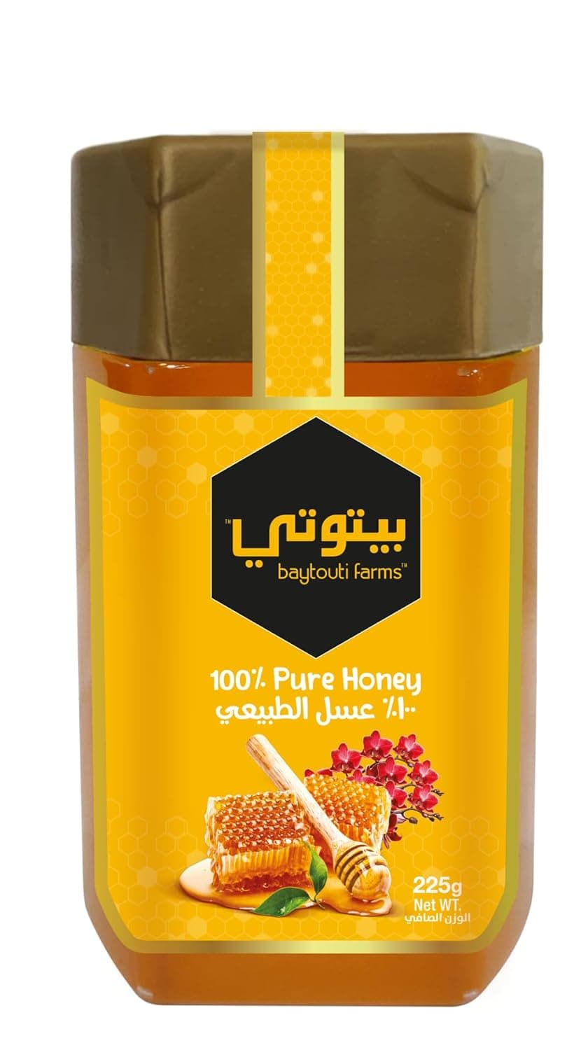 عسل طبيعي 225 جرام من بيتوتي