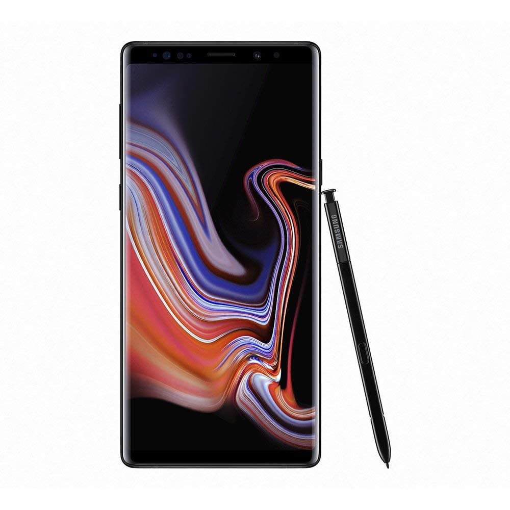Samsung Galaxy Note9 512GB Dual-SIM SM-N960F/DS (GSM Only, No CDMA) Factory Unlocked 4G/LTE Smartphone - International Version (Midnight Black)