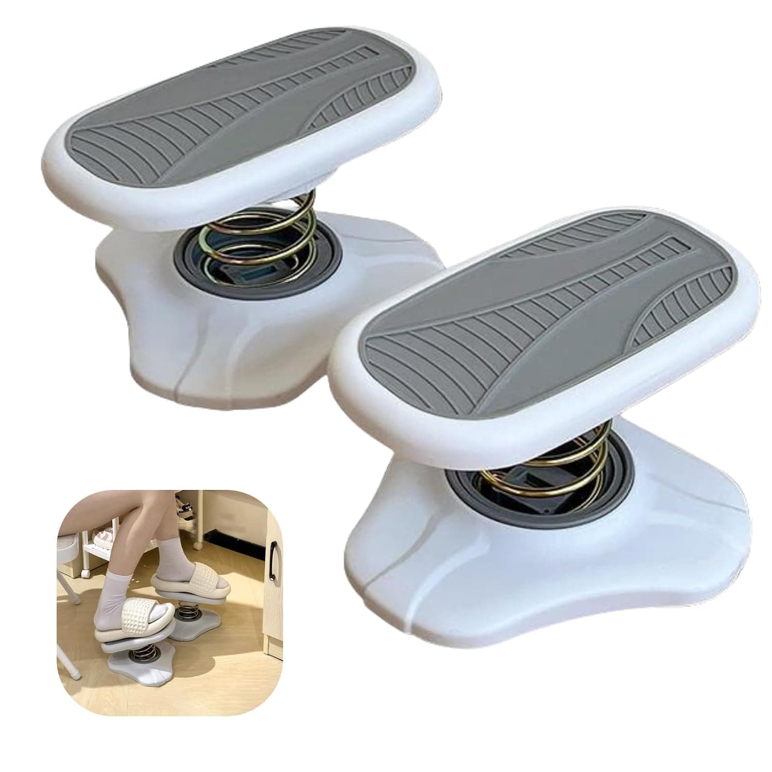 2PCS Foot Rest Office Desk, Multifunctional Foot Stool Under Desk Foot Rest Leg Exercising Foot Rest Foot Stool Adjustable Desk Foot Rest Foot Rest Multifunction Desk Foot Rest for Abdominal Exercise