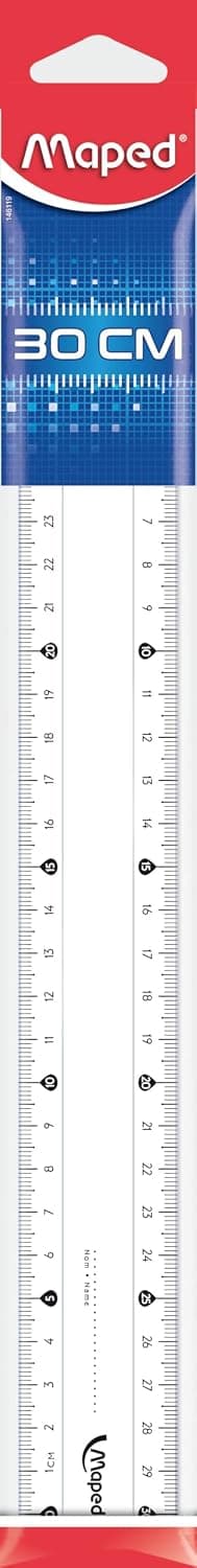 Maped Essentials 146 Ruler with Case 30 cm