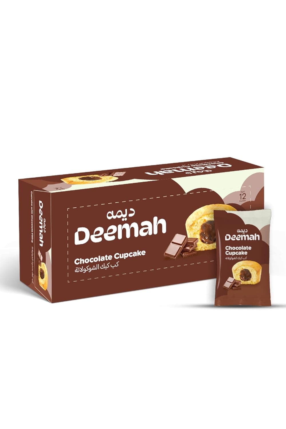 Deemah Cupcake Choco Cream 12X27G
