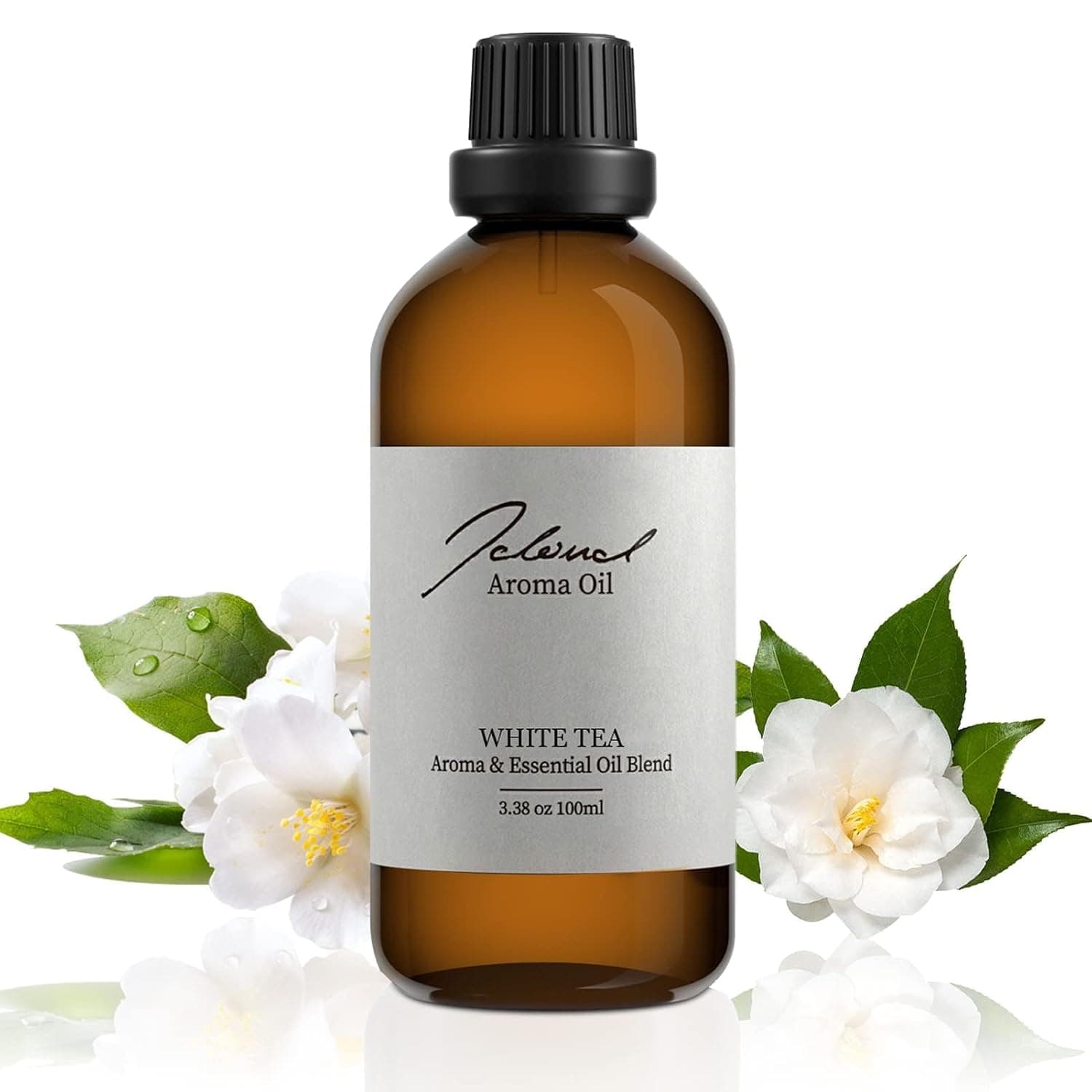 JCLOUD White Tea Hotel Diffuser Oil, Aromatherapy Essential Oils Blend for Ultrasonic and Waterless Diffuser, Home Luxury & Hotel Scents 100mL