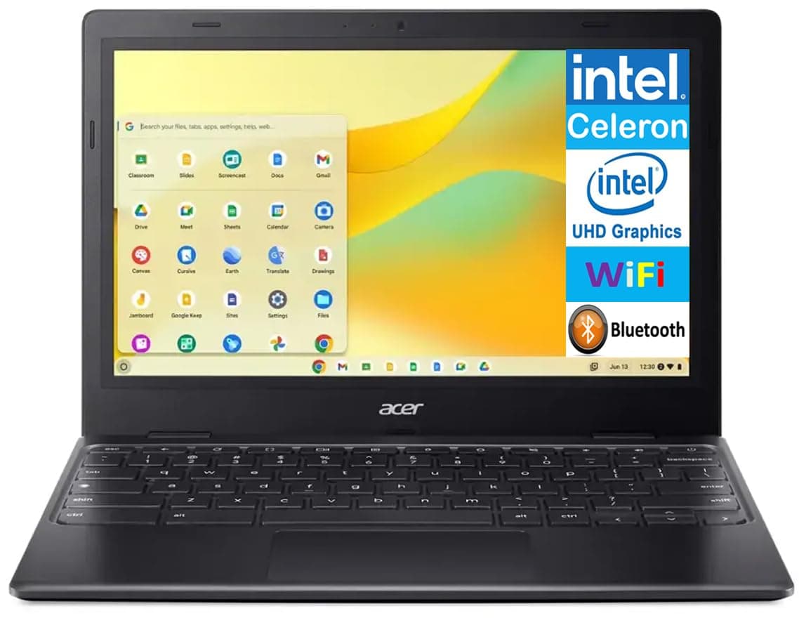 acer Chromebook 311 CBOA311-1H-C90F 11.6" HD Display (Intel Celeron N4500 Dual-Core, 4GB LPDDR4X RAM, 64GB eMMC, Intel UHD Graphics, Bluetooth, Wi-Fi, Chrome OS)