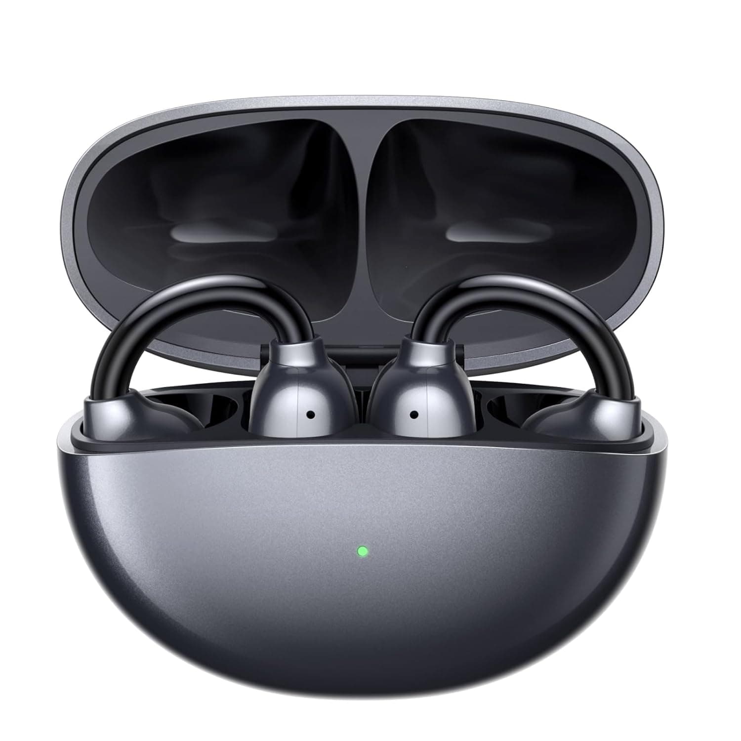 UGREEN ClipBuds, Open-ear Wireless Headphones with 4 Mic Clear Call Earbuds Clip on Earphones Bluetooth 6.0, App&Touch Control, IPX5 for Running Fitness, 30H Playtime, iOS&Android, Fit for S26 Ultra