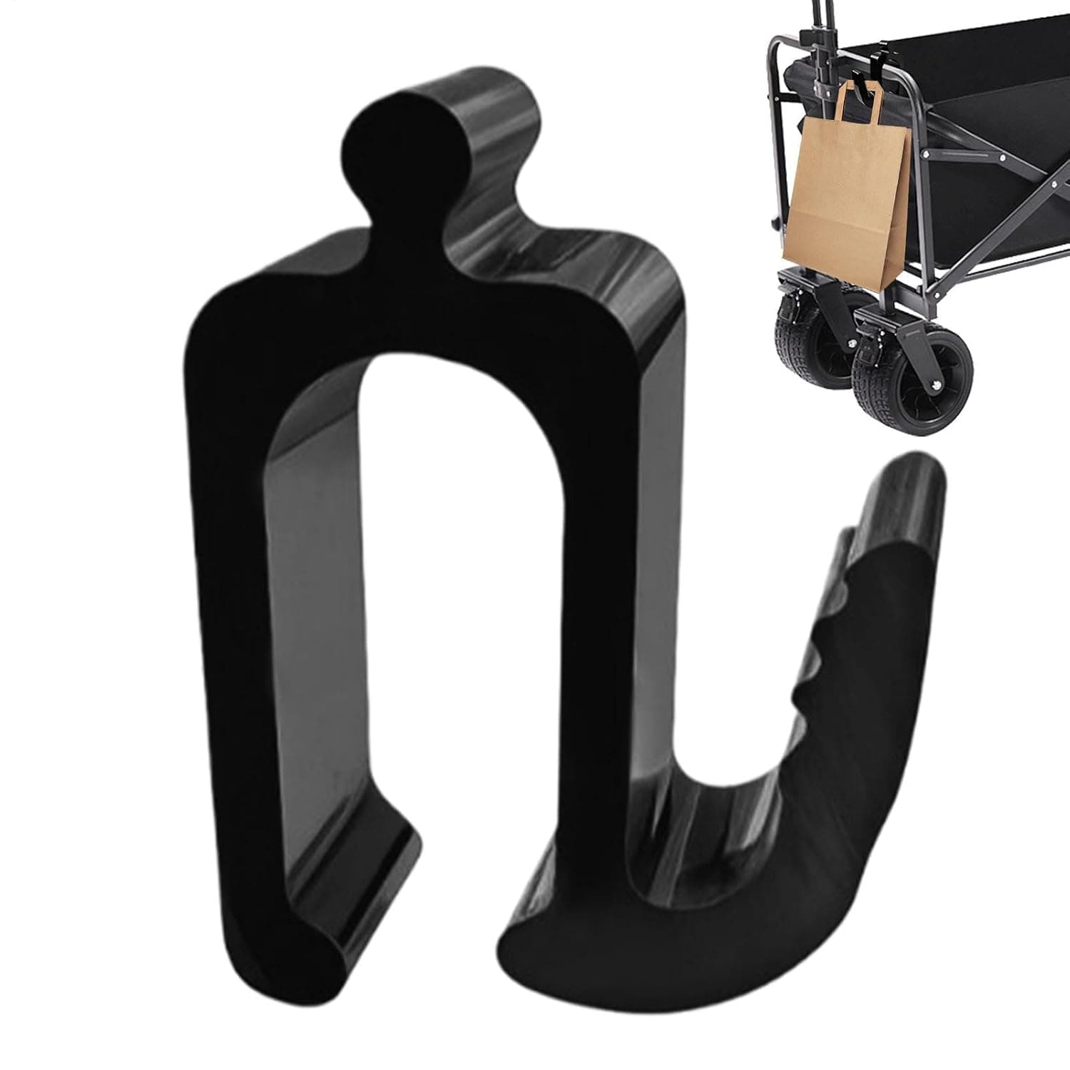 Hooks for Stroller Travel Storage Organizer Hanger | Space-Saving Side Hook for Outdoor Shopping Travel Beach Park Picnic Camping