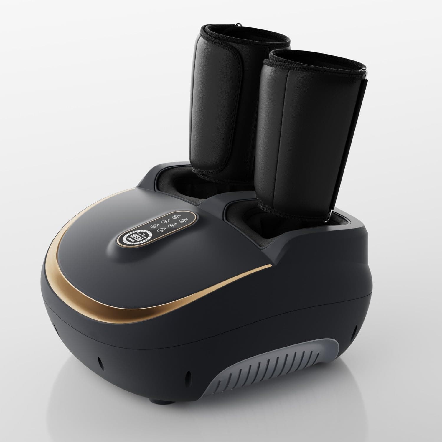 Relax Smart Foot & Leg Massager – Deep Kneading & Heat Therapy for Relaxation, Black
