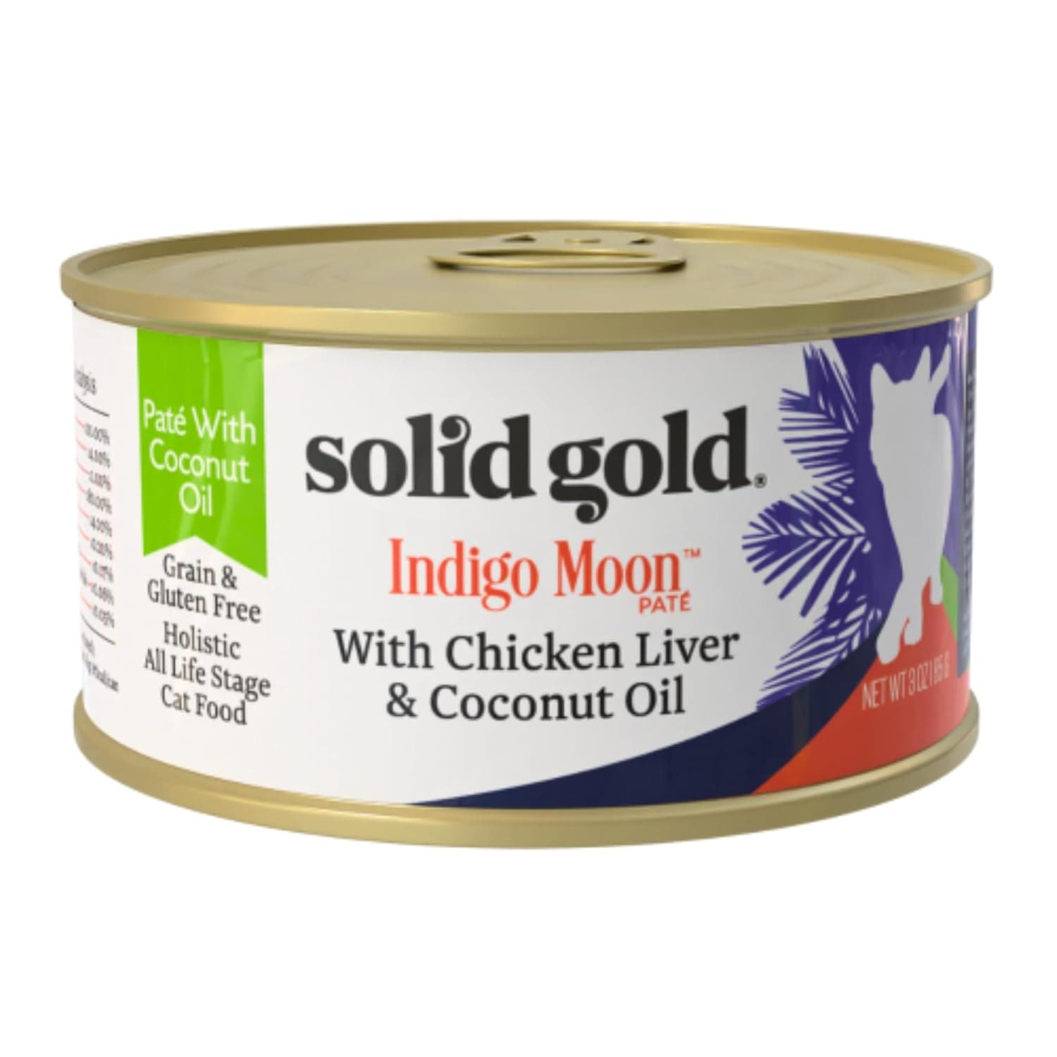 Solid Gold Cat Wet Food Chicken Liver Coconut Oil 85g