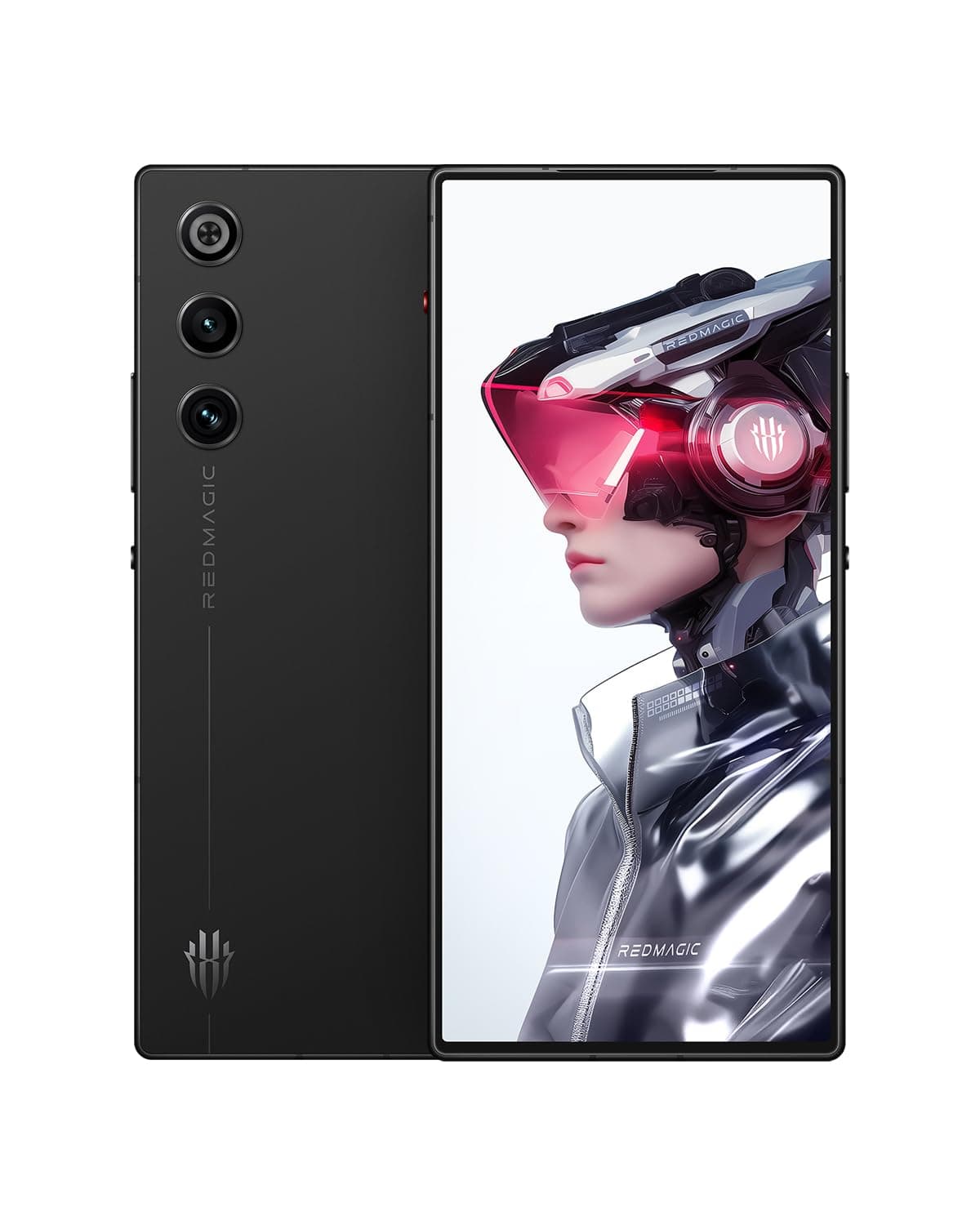 ريد ماجيك جوال العاب 10 اير 120 هرتز، هاتف ذكي اندرويد 5G، ذاكرة RAM 16GB + ذاكرة روم 512GB، سناب دراجون 8 الجيل 3، شاشة كاملة AMOLED 6.8 انش، FHD+، كاميرا 50MP، ثنائي الشريحة، اسود
