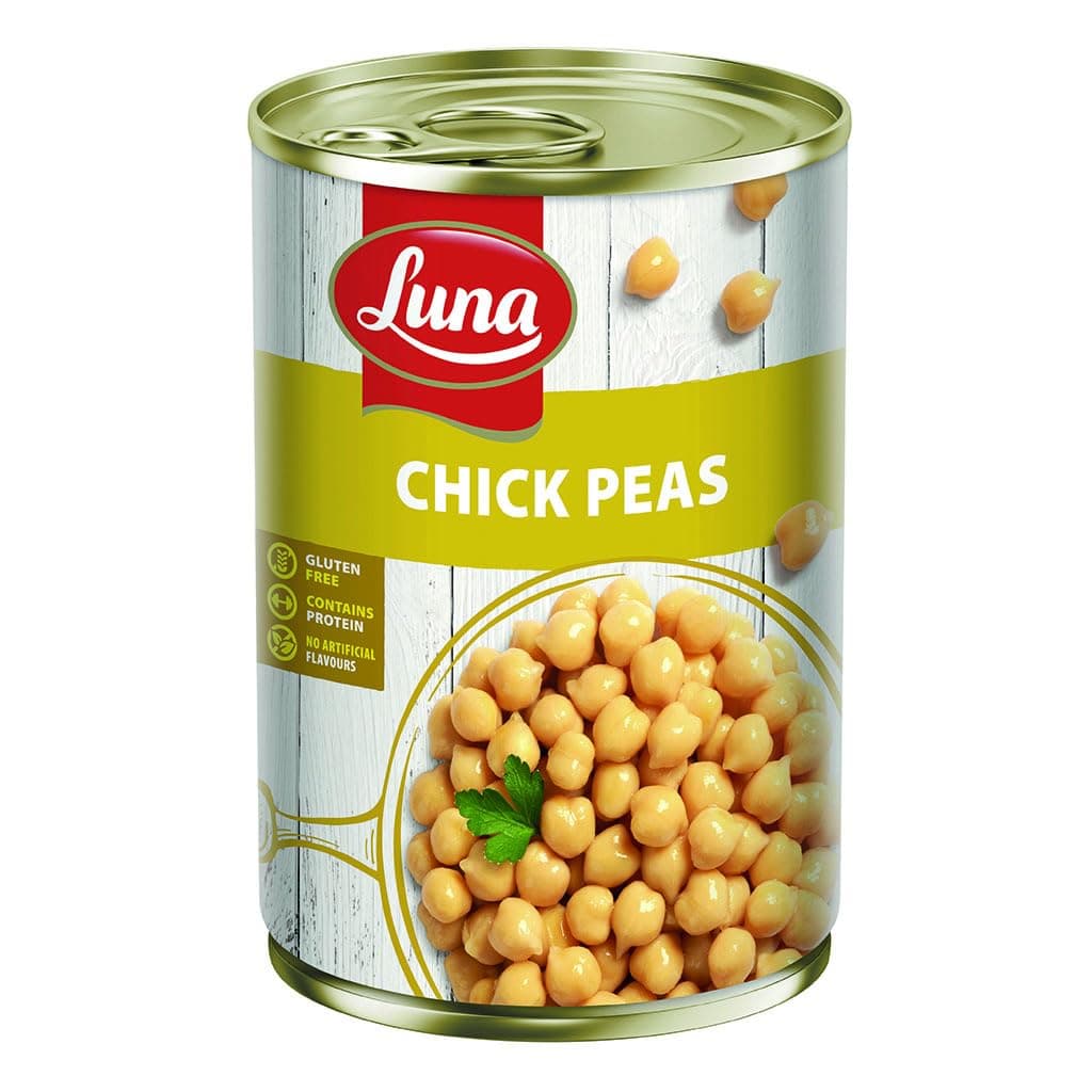 Luna Chick Peas, 400G - Pack Of 1