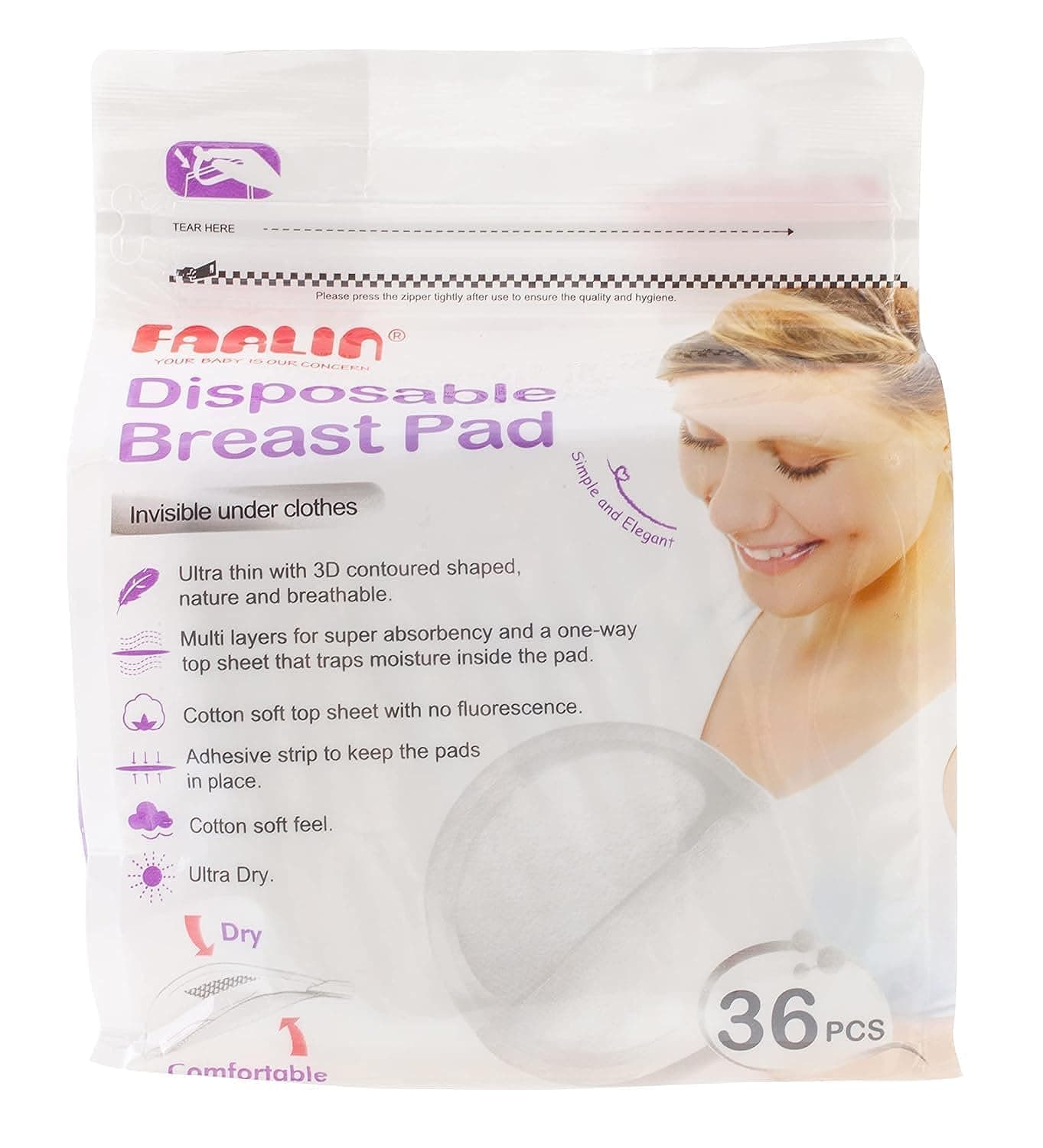 Farlin Disposable Breast Pad (36 Pcs.) _Bf-634A