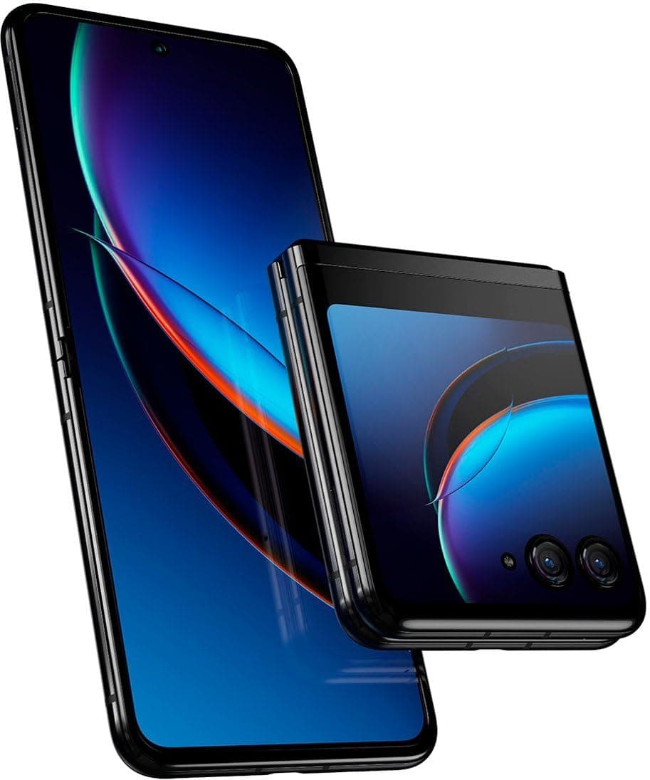 Motorola Razr 40 Ultra XT2321-1 Dual-Sim 512GB ROM + 12GB RAM (GSM Only | No CDMA) Factory Unlocked 5G SmartPhone (Infinite Black) - International Version