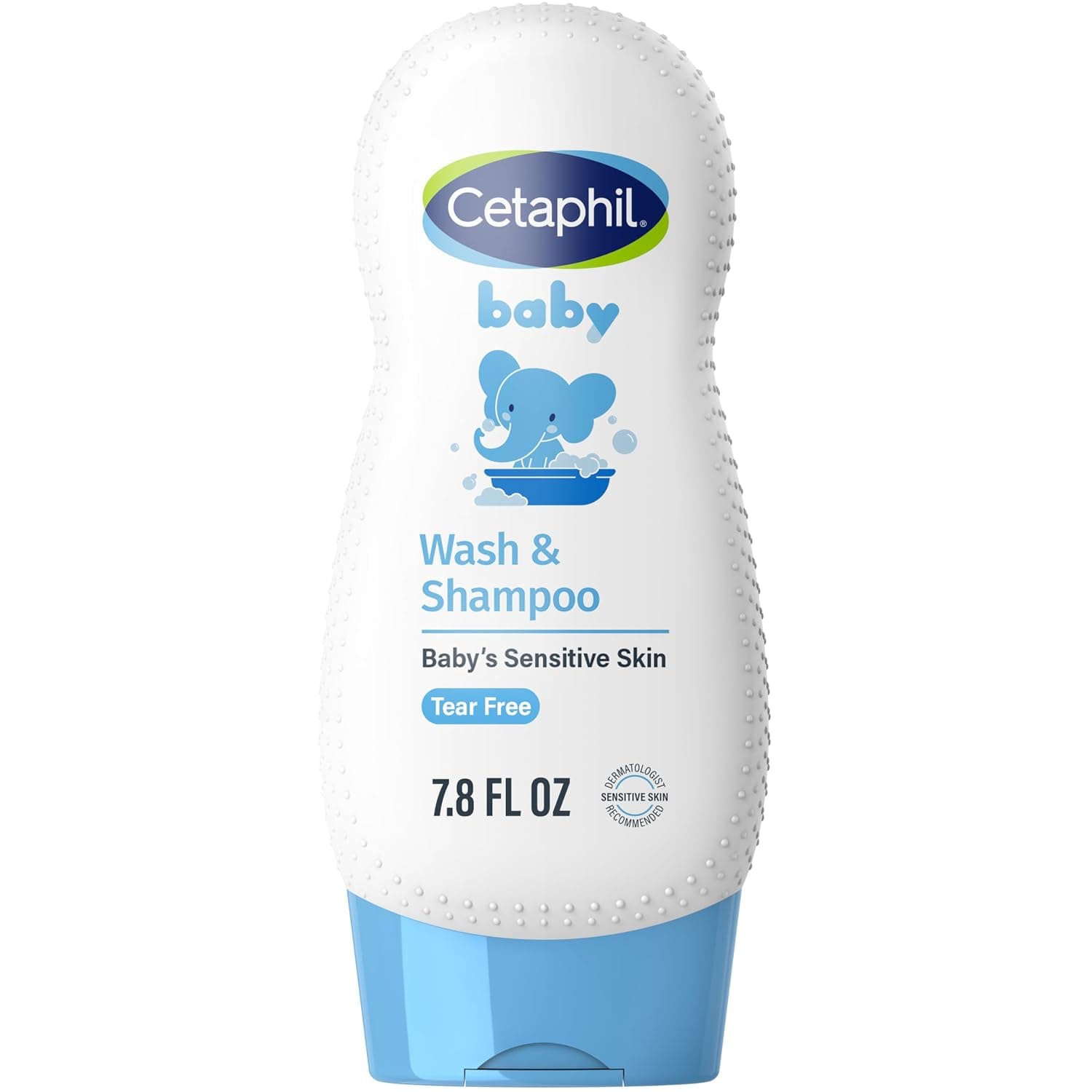 Cetaphil Baby Shampoo and Body Wash with Organic Calendula, Tear Free, Hypoallergenic, Ideal for Everyday Use, Dermatologist Tested, 7.8oz | 2-In-1 Baby Wash And Shampoo, Organic Calendula, Tear Free, Paraben Free, Newborn Sensitive Skin, No Colorants Or Mineral Oil